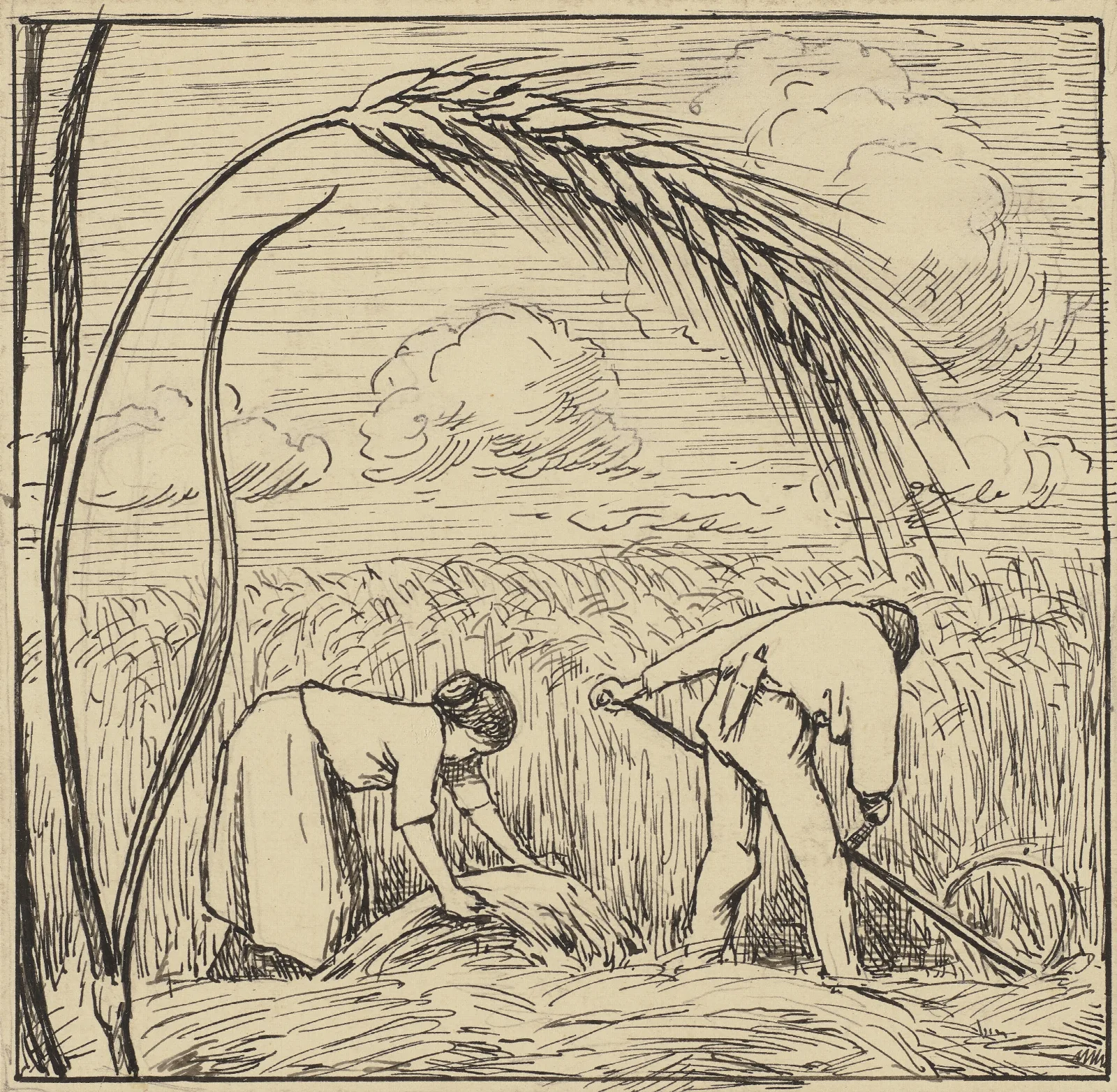 Ahre Wall Art by Hans Thoma - Canvas Print