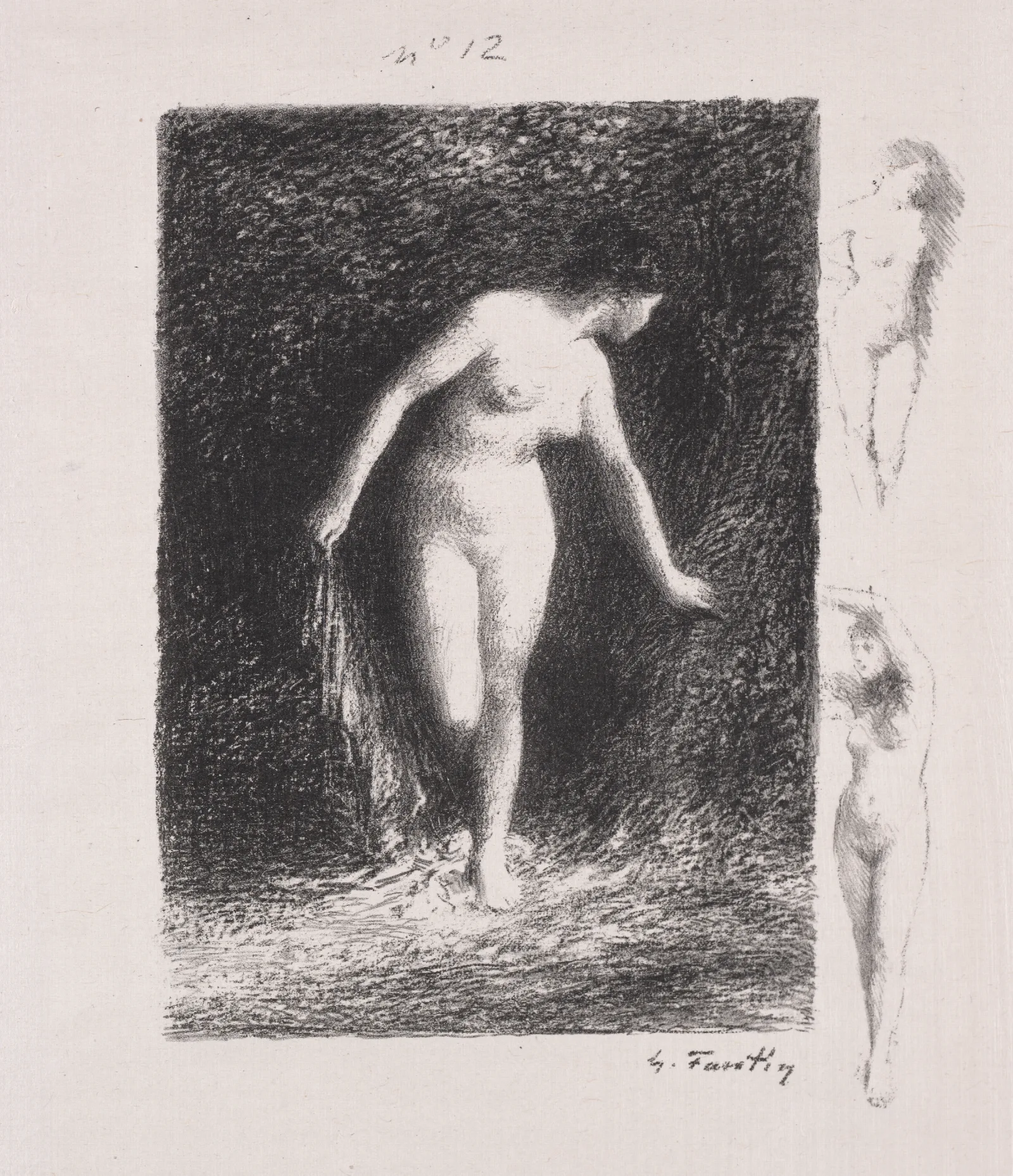 Diane Wall Art by Henri Fantin-Latour - Canvas Print