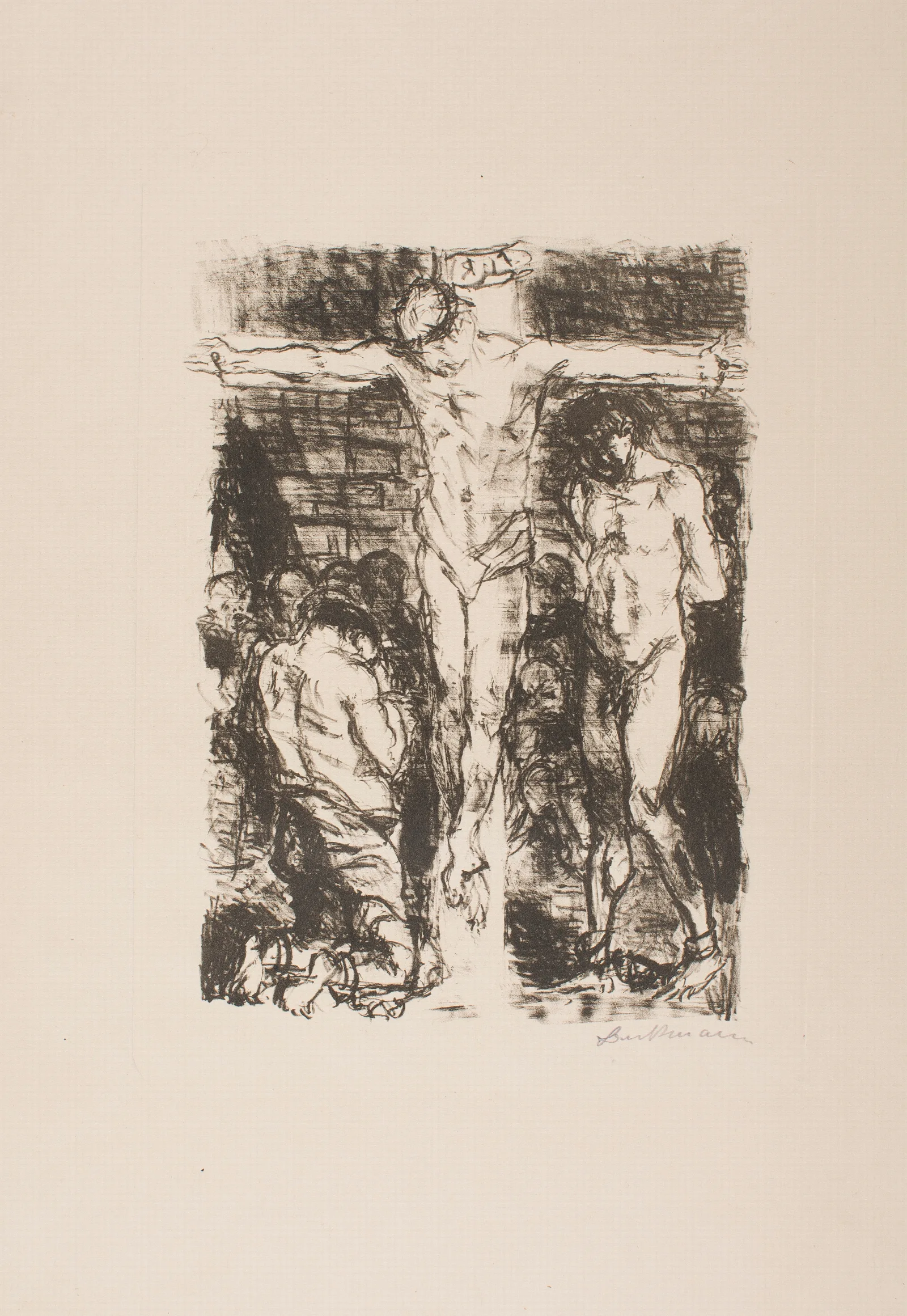 Crucifixion 30 Wall Art by Max Beckmann - Canvas Print