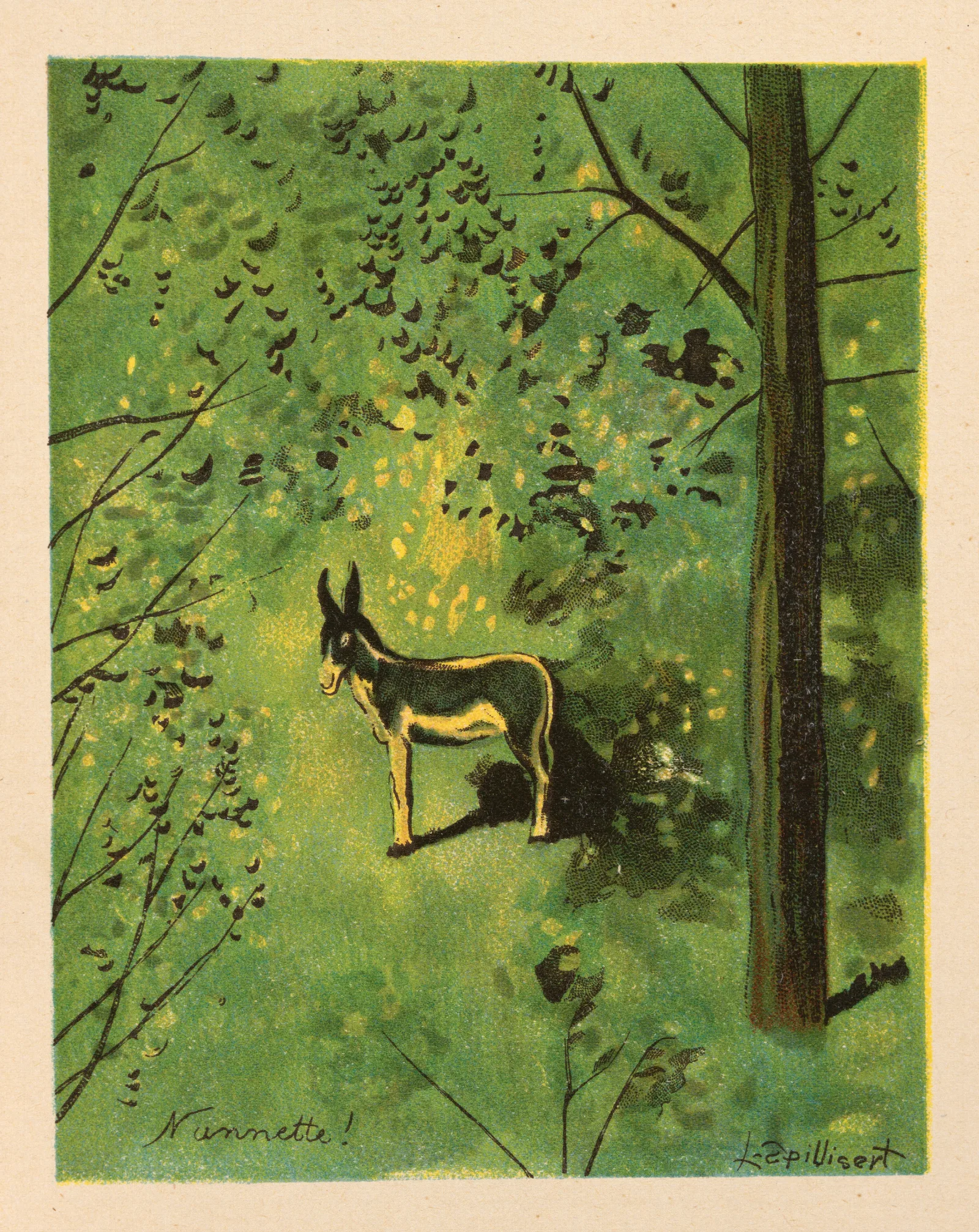 Au Temps Que Nanette Etait Perdue 8 Wall Art by Léon Spilliaert - Canvas Print