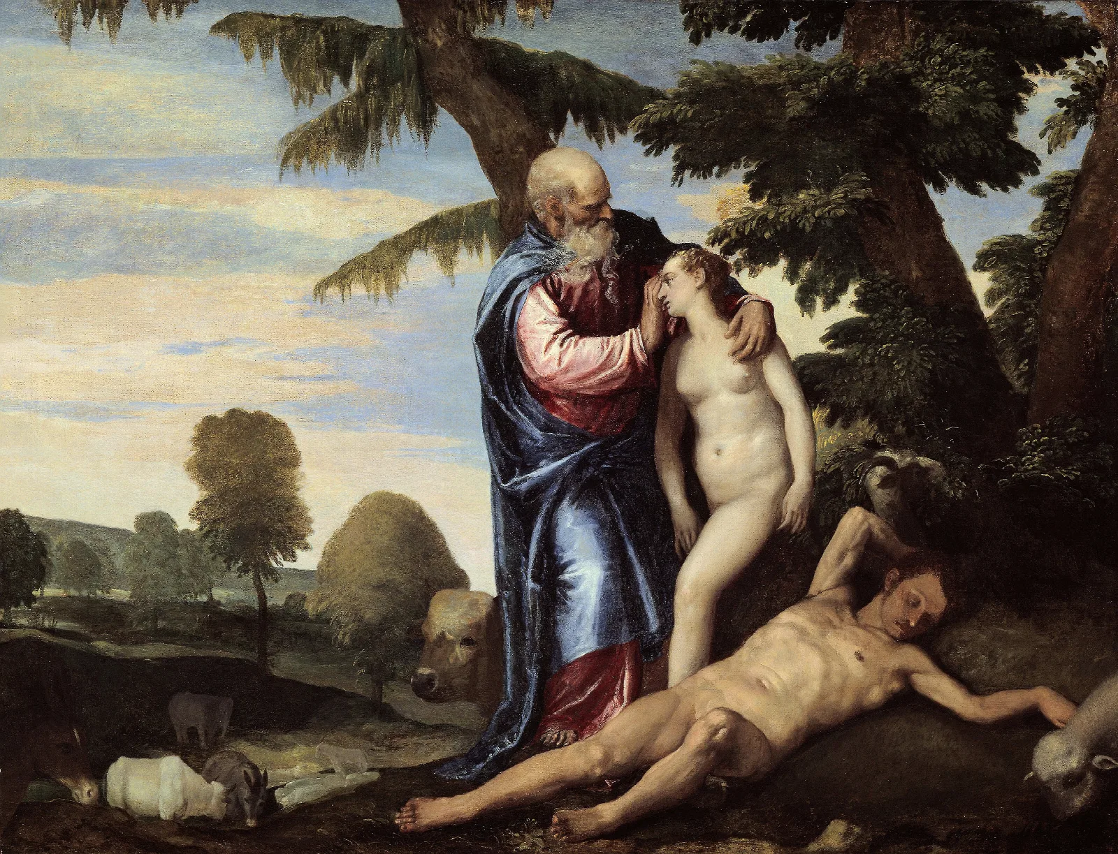 The Creation Of Eve Wall Art by Paolo Veronese - Canvas Print