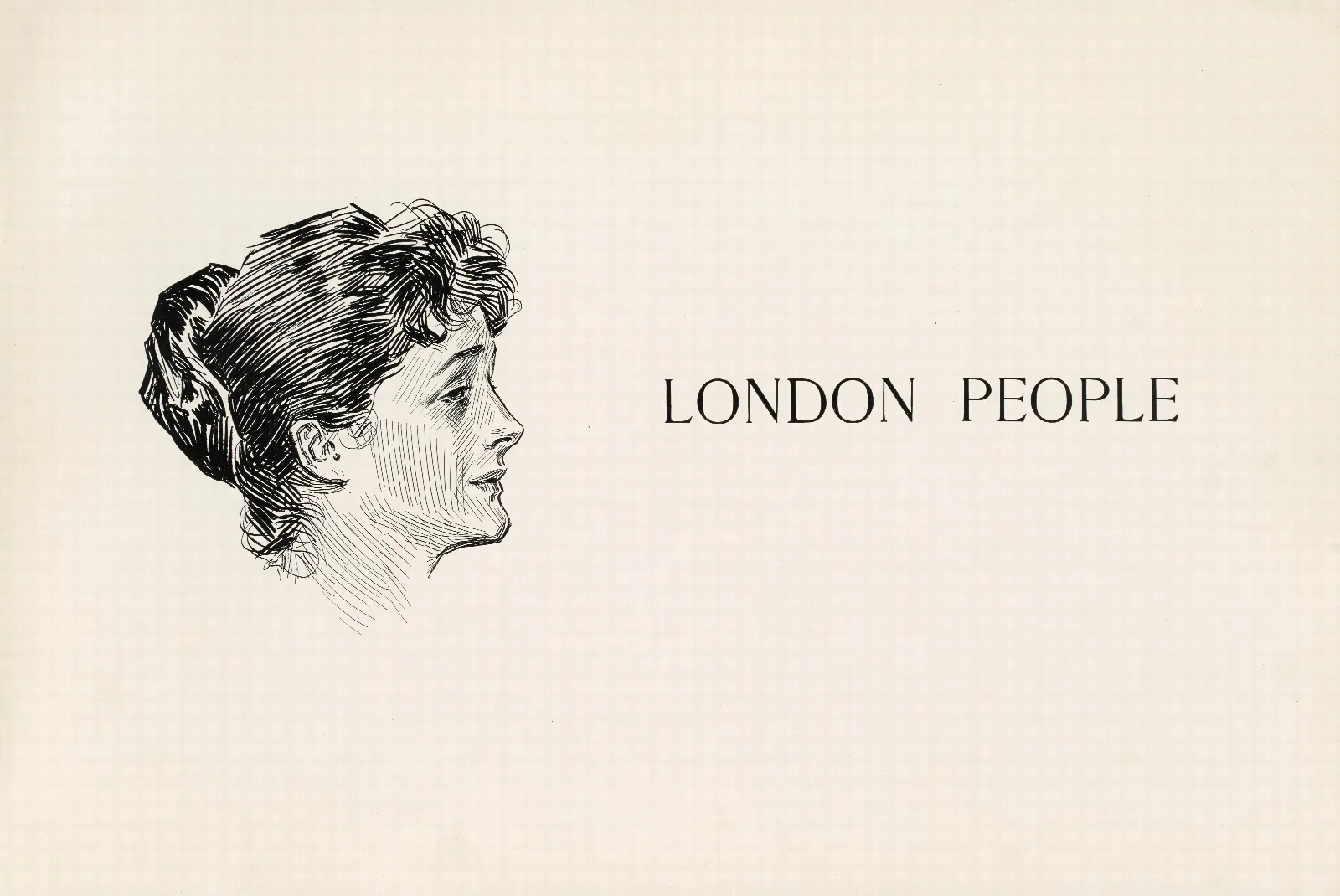 London People Wall Art by Charles Dana Gibson - Canvas Print