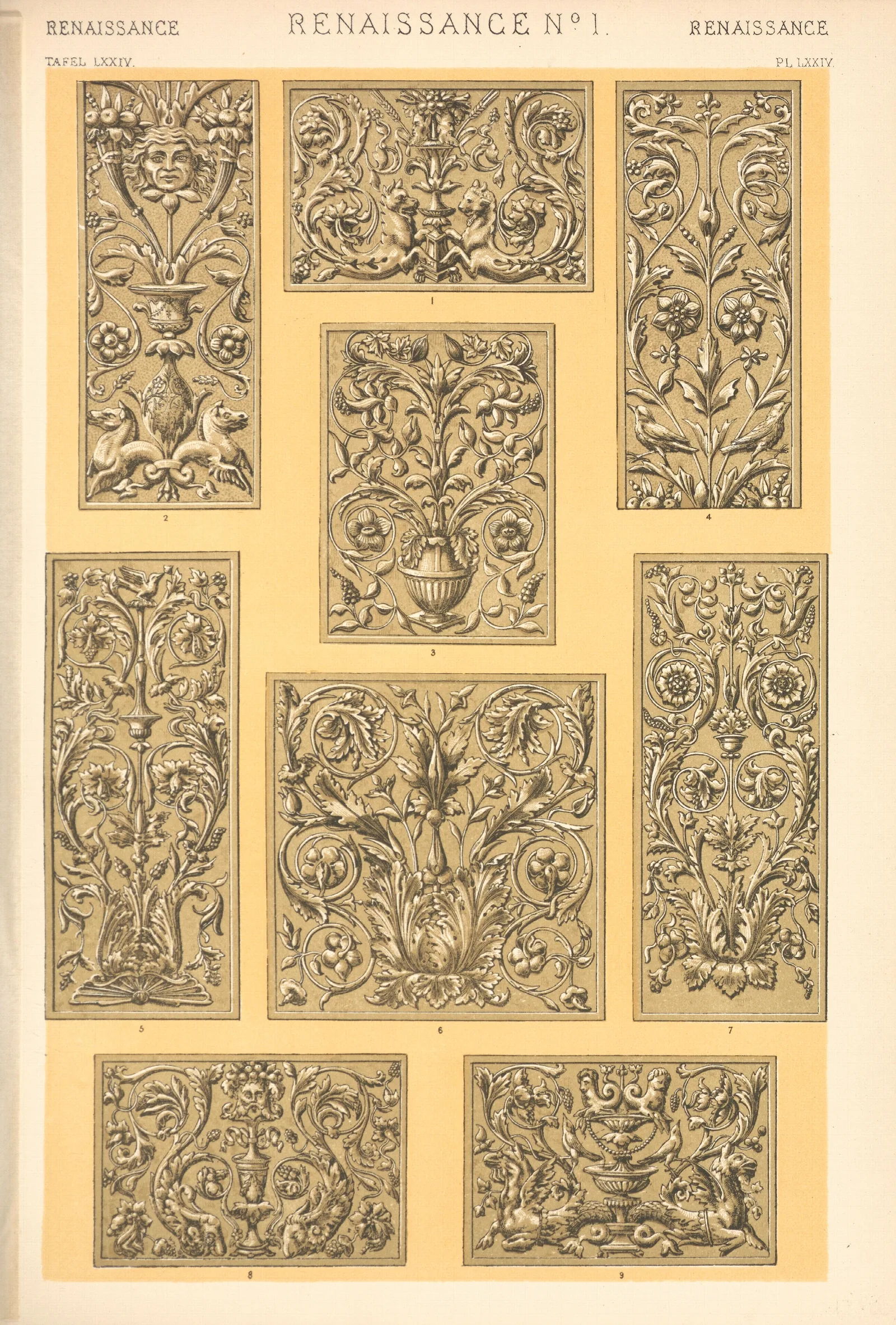 Renaissance No 1 3 Wall Art by Owen Jones - Canvas Print