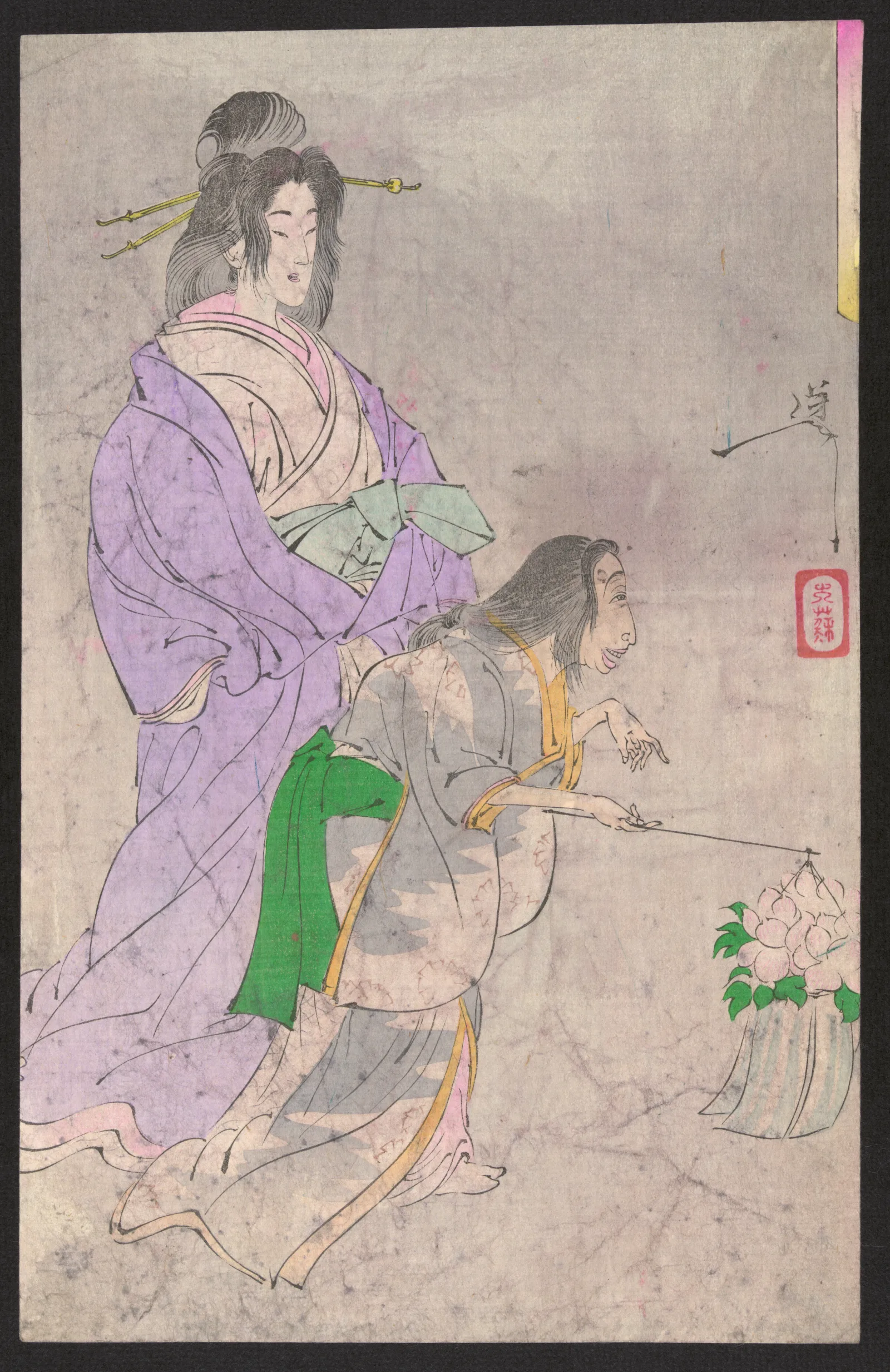 Botandoro Wall Art by Tsukioka Yoshitoshi - Canvas Print
