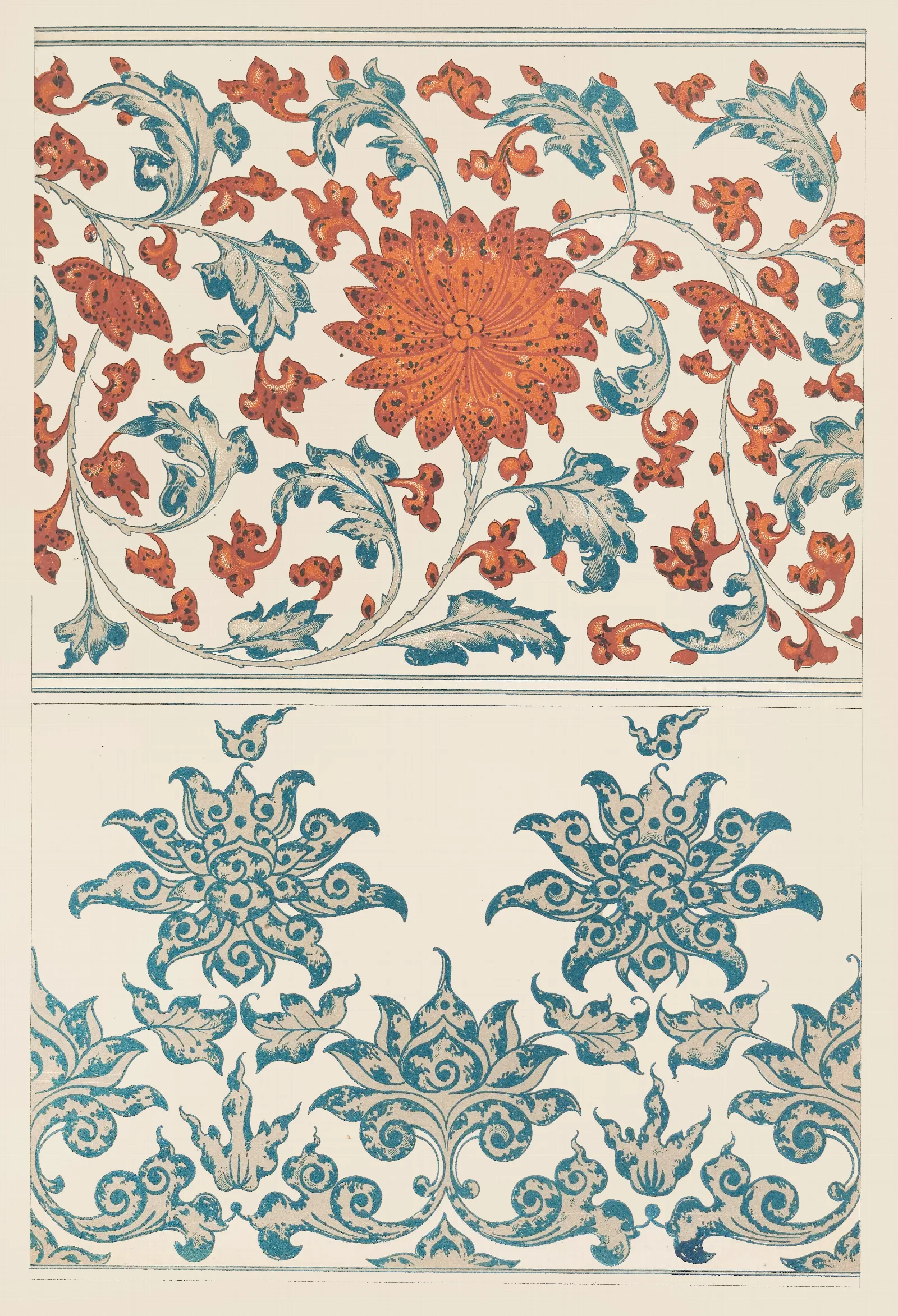 Examples Of Chinese Ornament Pl 39 Wall Art by Owen Jones - Canvas Print