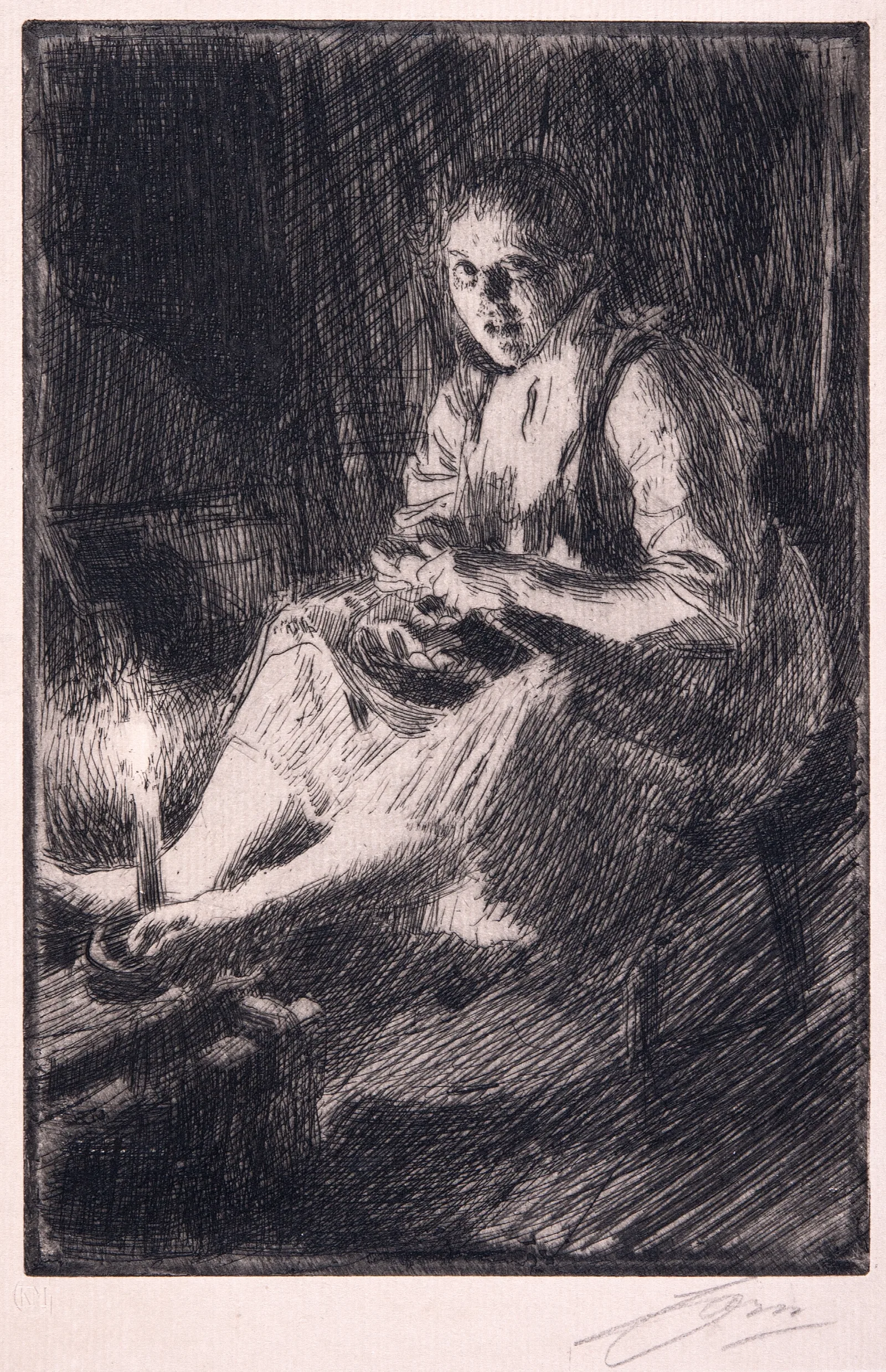 Ida 2 Wall Art by Anders Zorn - Canvas Print