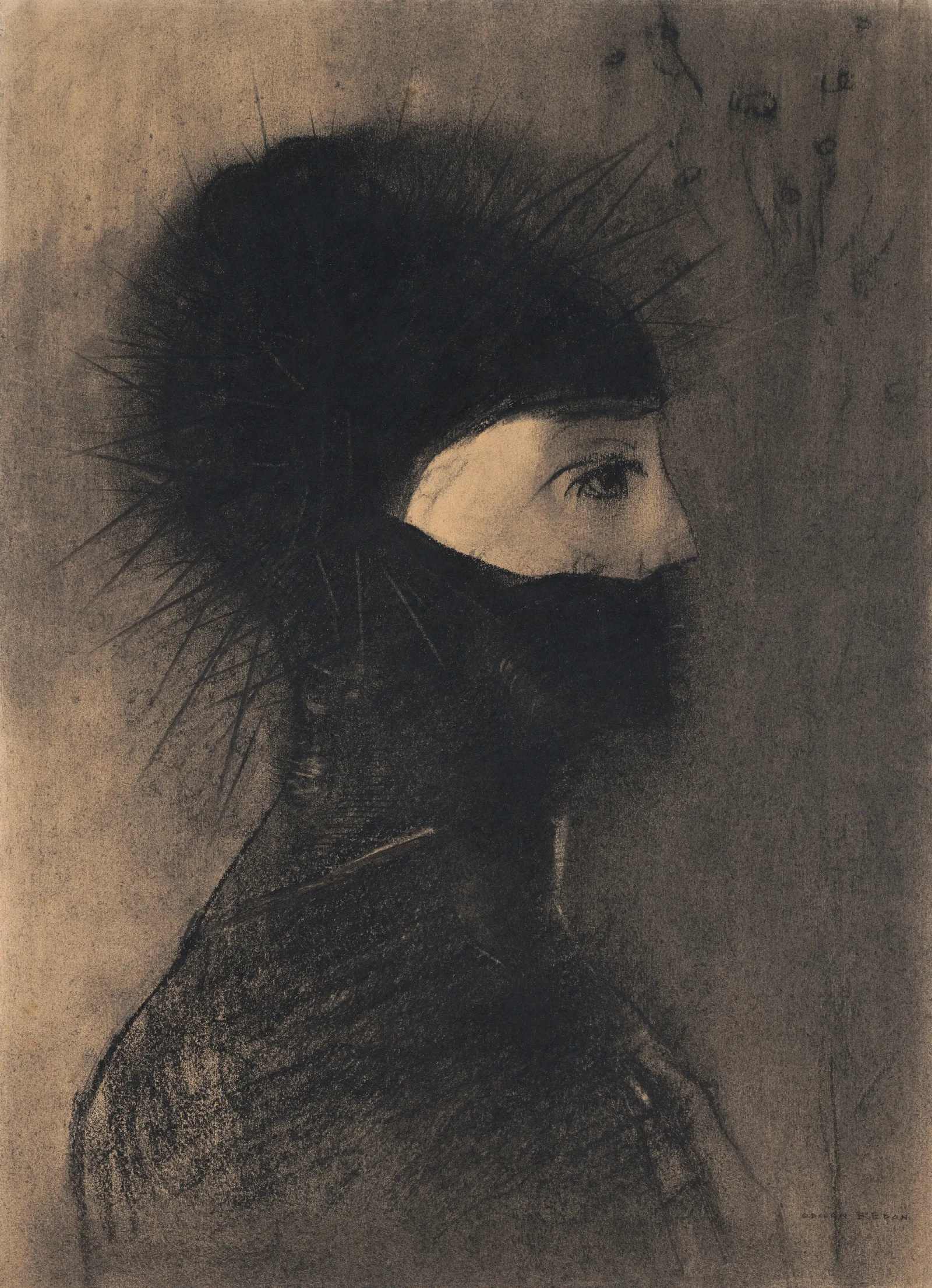 Armor Wall Art by Odilon Redon - Canvas Print