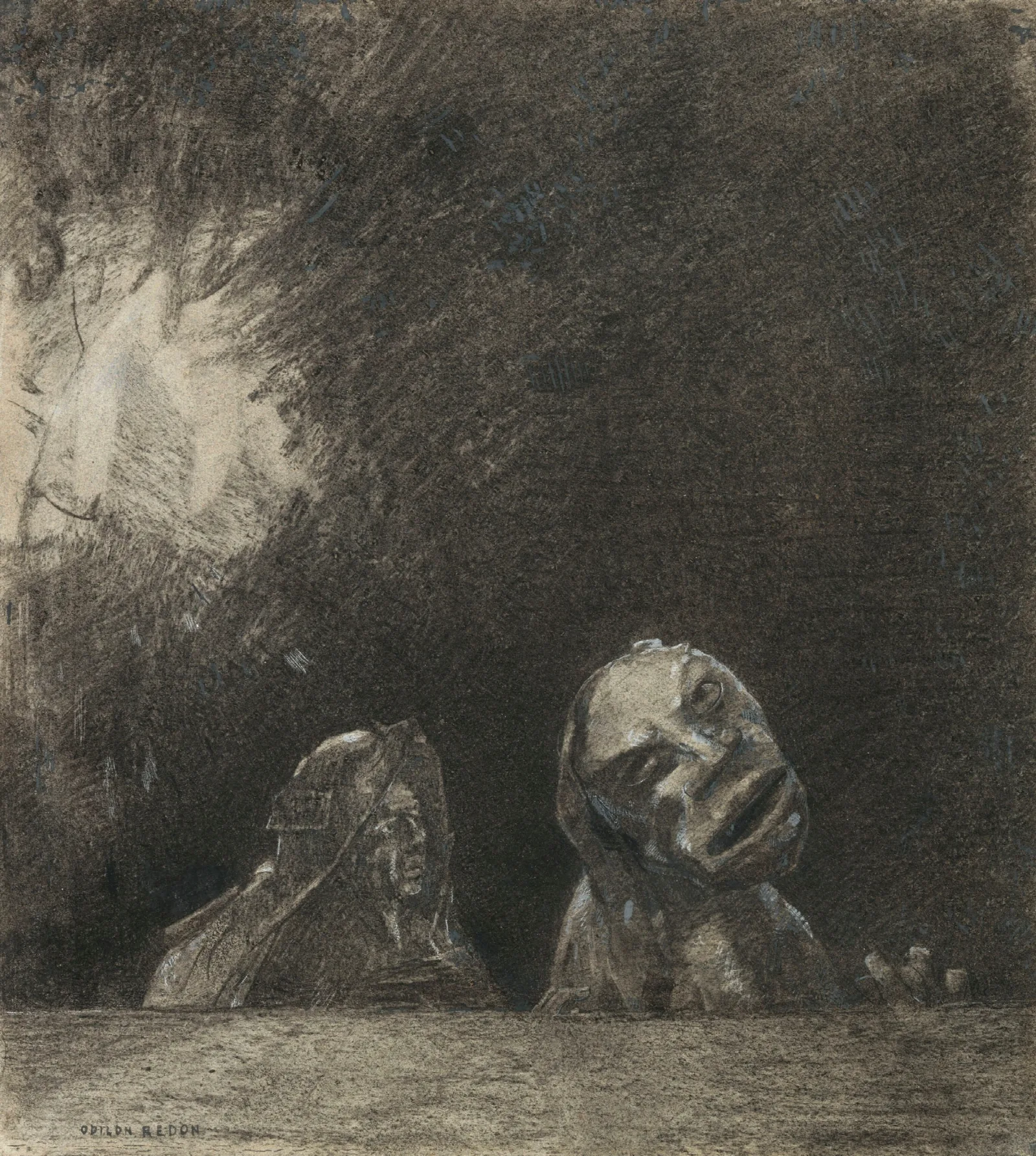 Quasimodo 2 Wall Art by Odilon Redon - Canvas Print