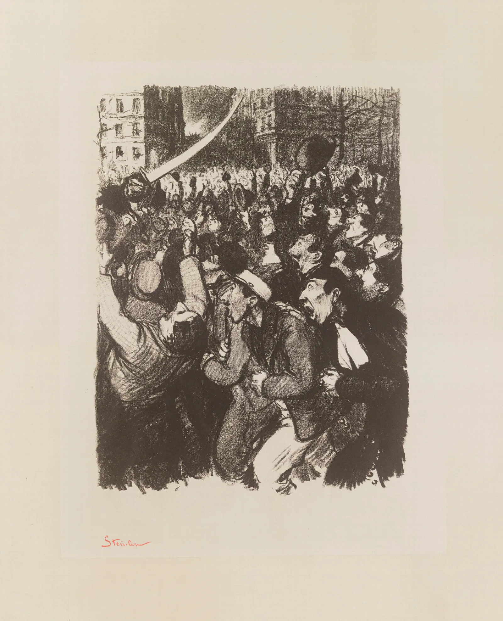 Les Moutons De Boisdeffre 2 Wall Art by Théophile Alexandre Steinlen - Canvas Print
