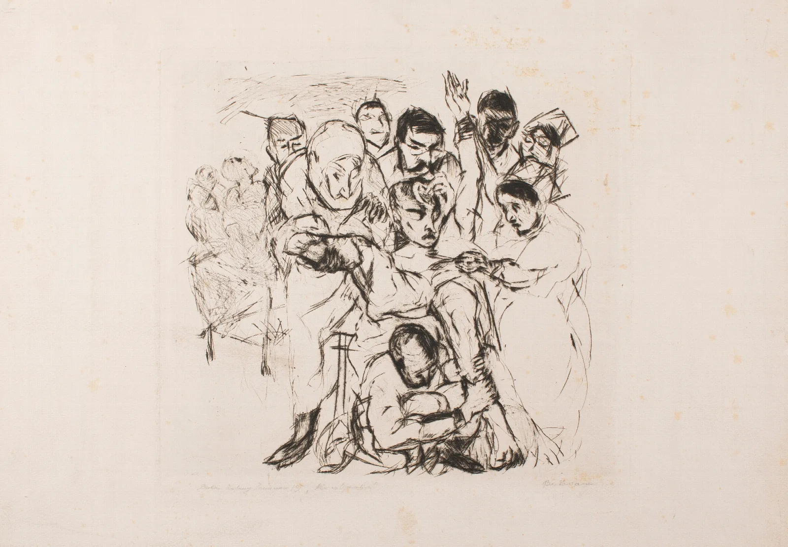 Small Operation Wall Art by Max Beckmann - Canvas Print