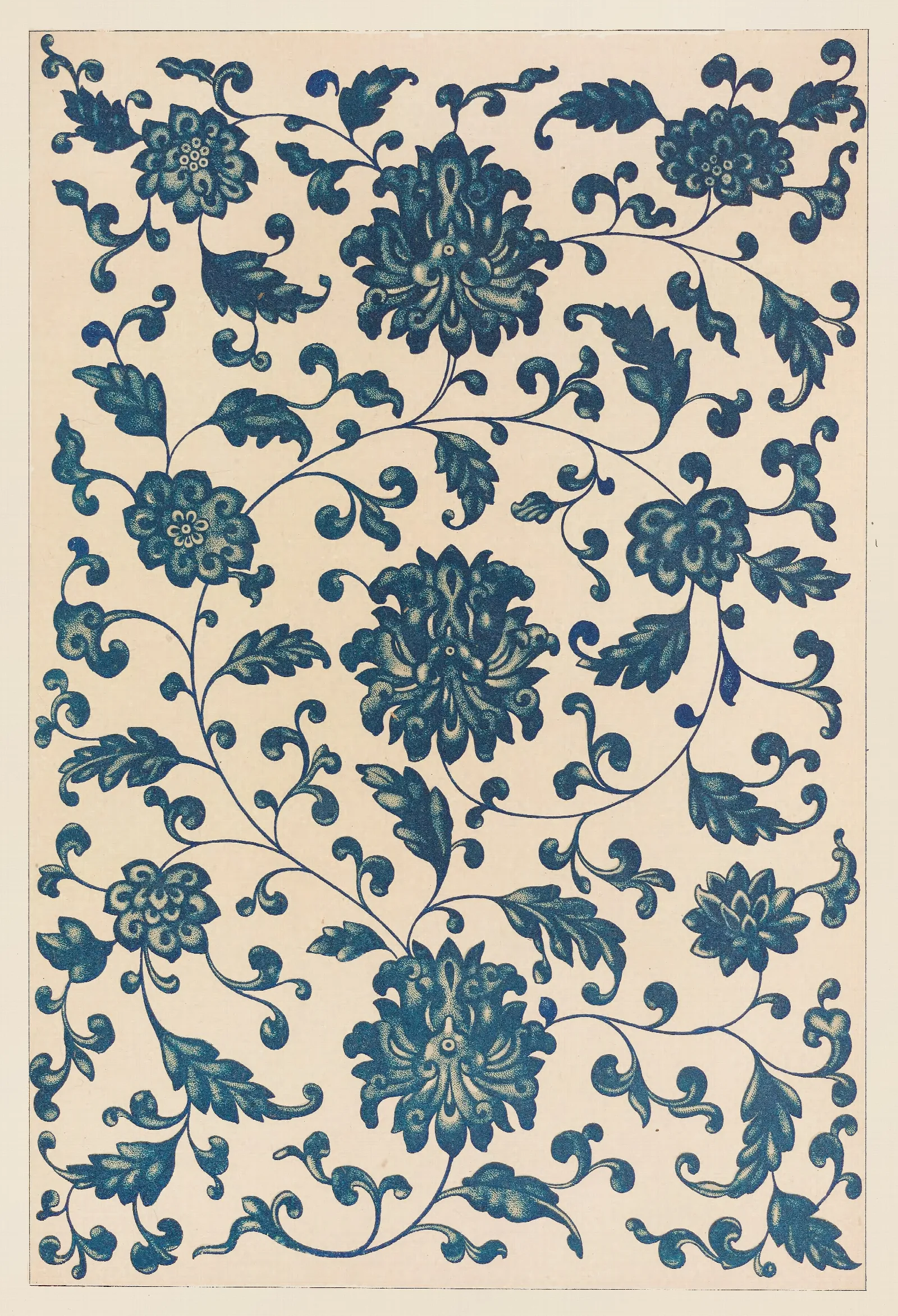 Examples Of Chinese Ornament Pl 18 Wall Art by Owen Jones - Canvas Print