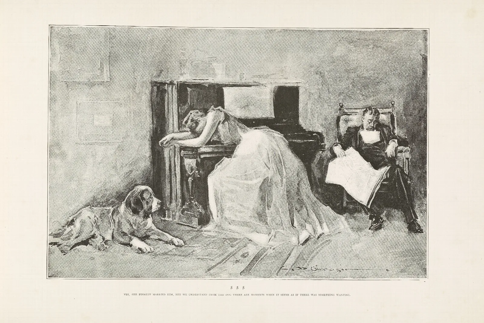837982 Wall Art by Charles Dana Gibson - Canvas Print