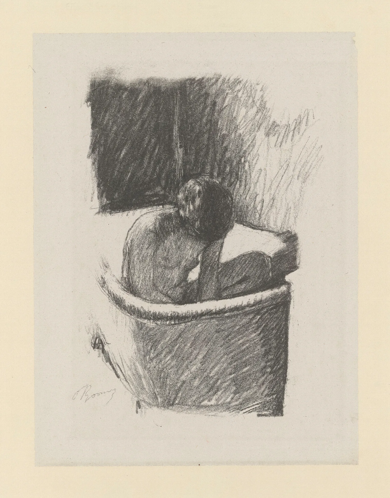 Le Bain 11 Wall Art by Pierre Bonnard - Canvas Print