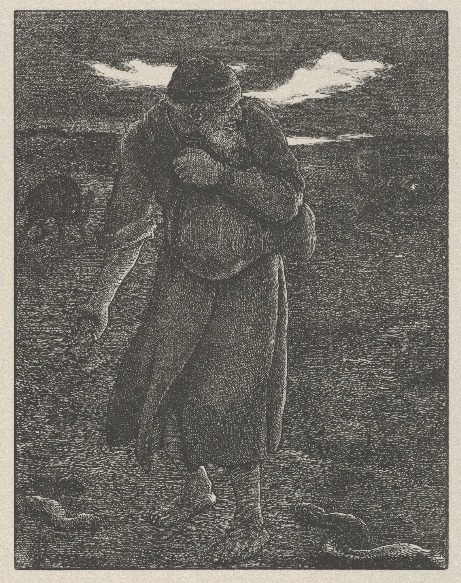 The Tares Wall Art by Sir John Everett Millais - Canvas Print