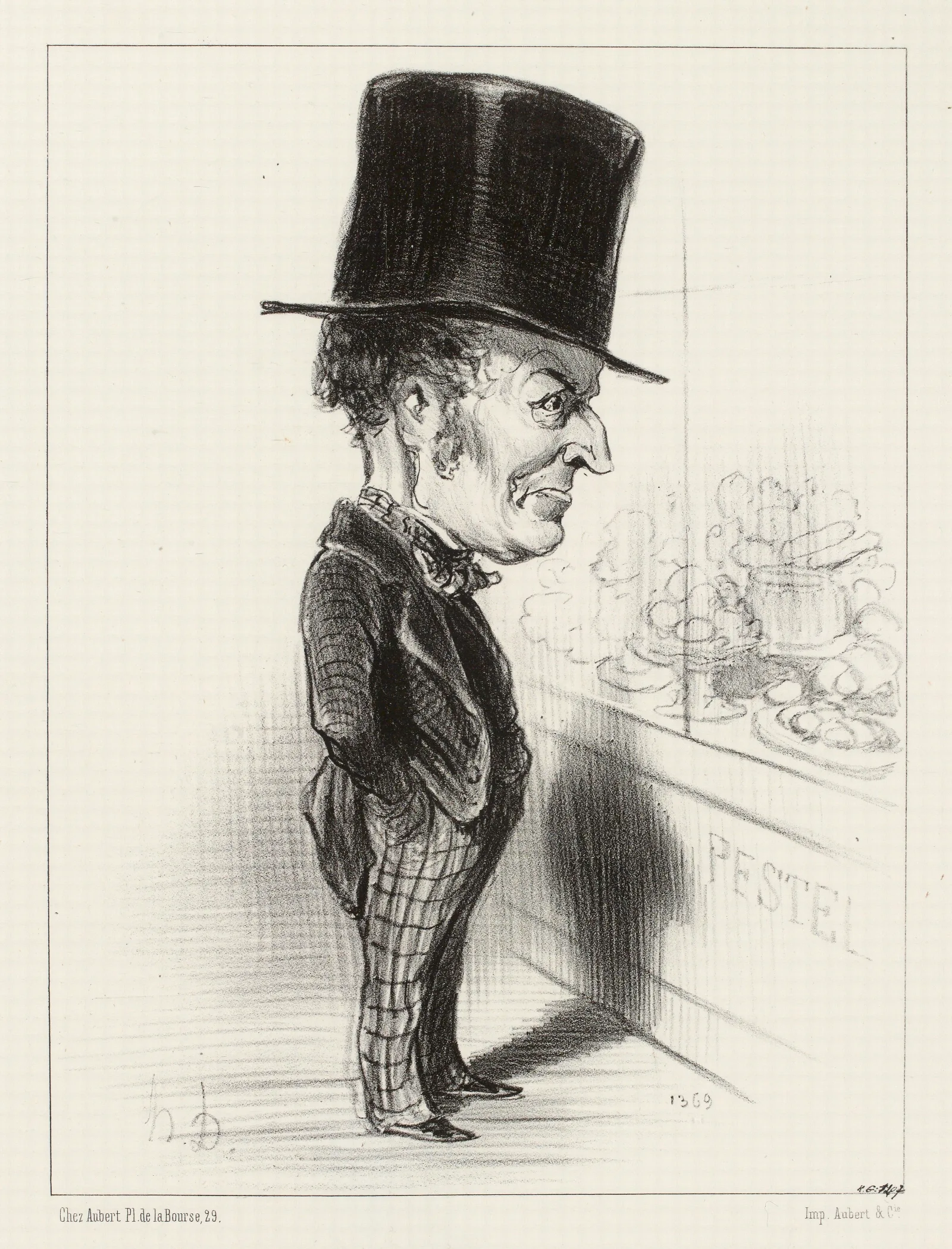 Besnard Wall Art by Honoré Daumier - Canvas Print