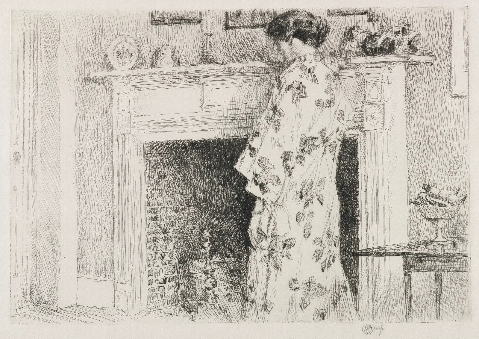 The White Kimono Wall Art by Childe Hassam - Canvas Print