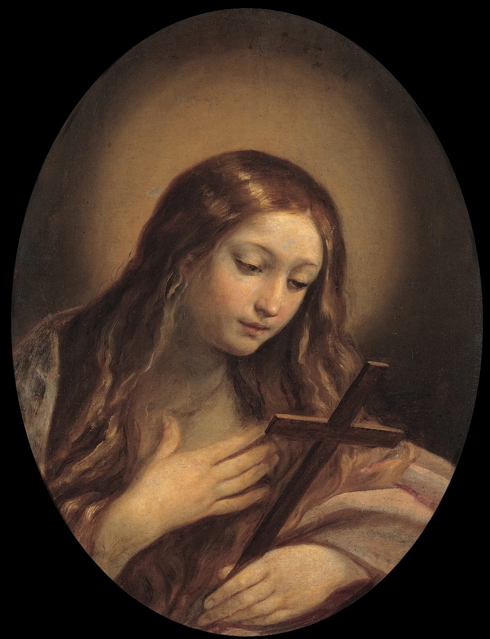Penitent Magdalene 4 Wall Art by Guido Reni - Canvas Print