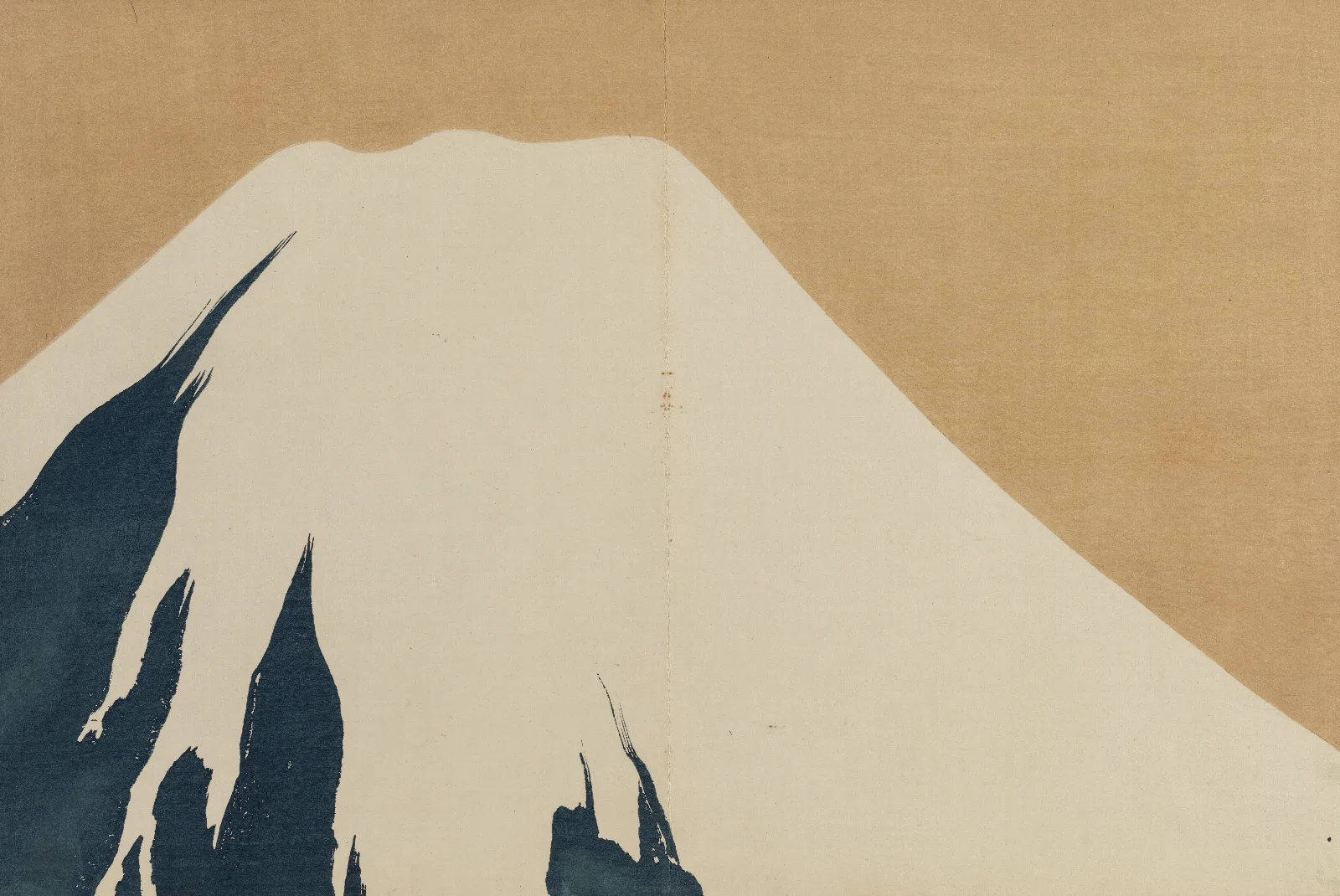 Mount Fuji Fuji Wall Art by Kamisaka Sekka - Canvas Print