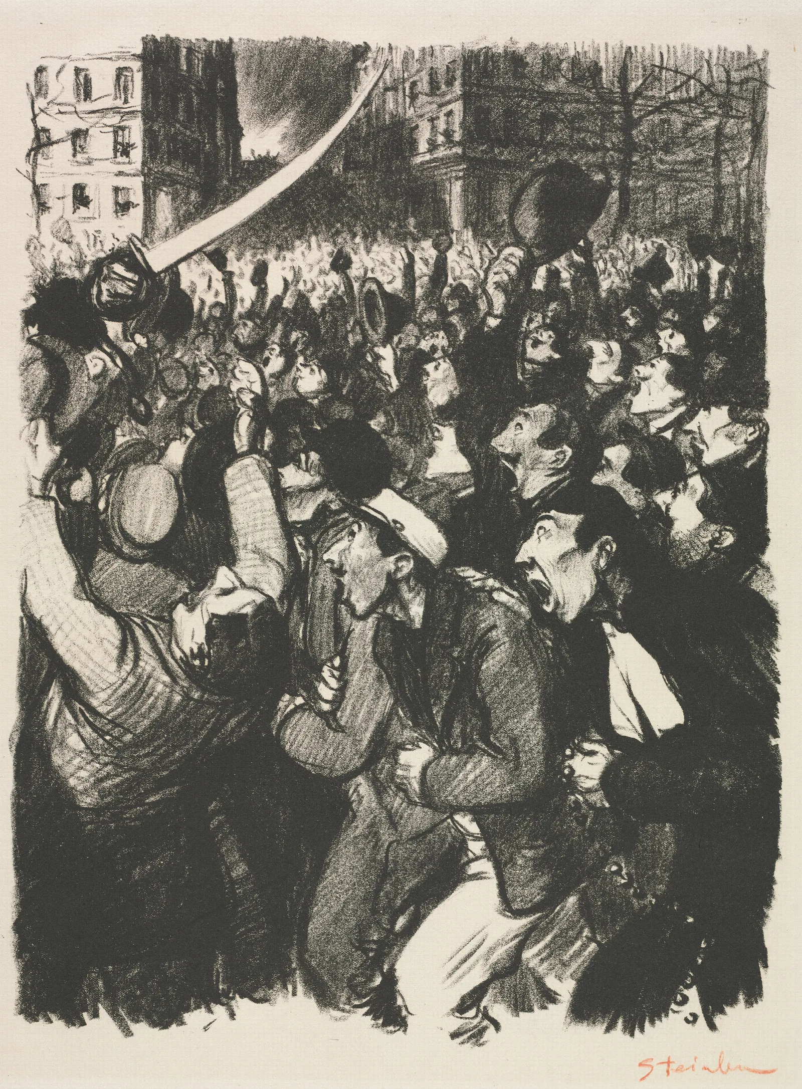 Sheep 12 Wall Art by Théophile Alexandre Steinlen - Canvas Print