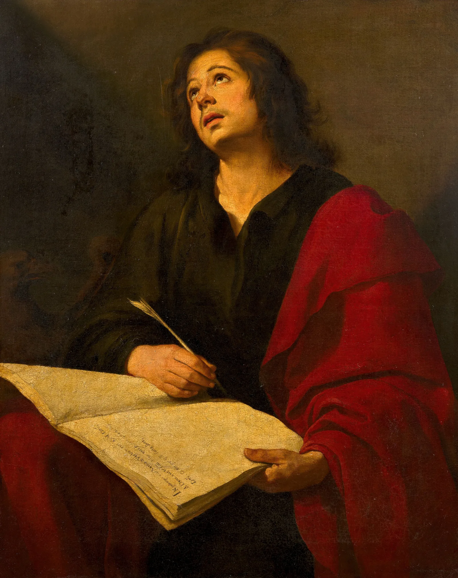 Saint John The Evangelist 24 Wall Art by Bartolomé Estebán Murillo - Canvas Print