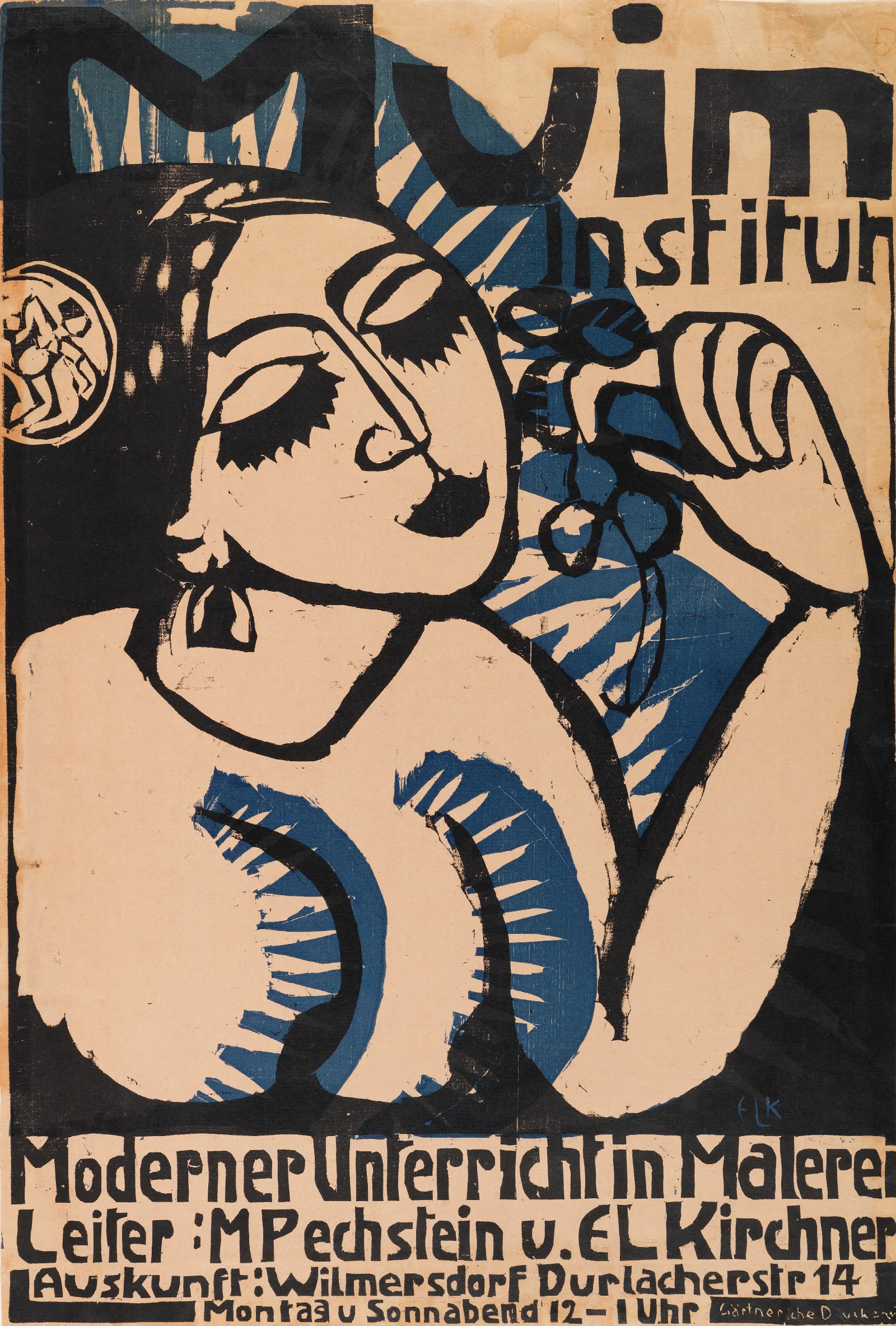 Muim Institut Wall Art by Ernst Ludwig Kirchner - Canvas Print
