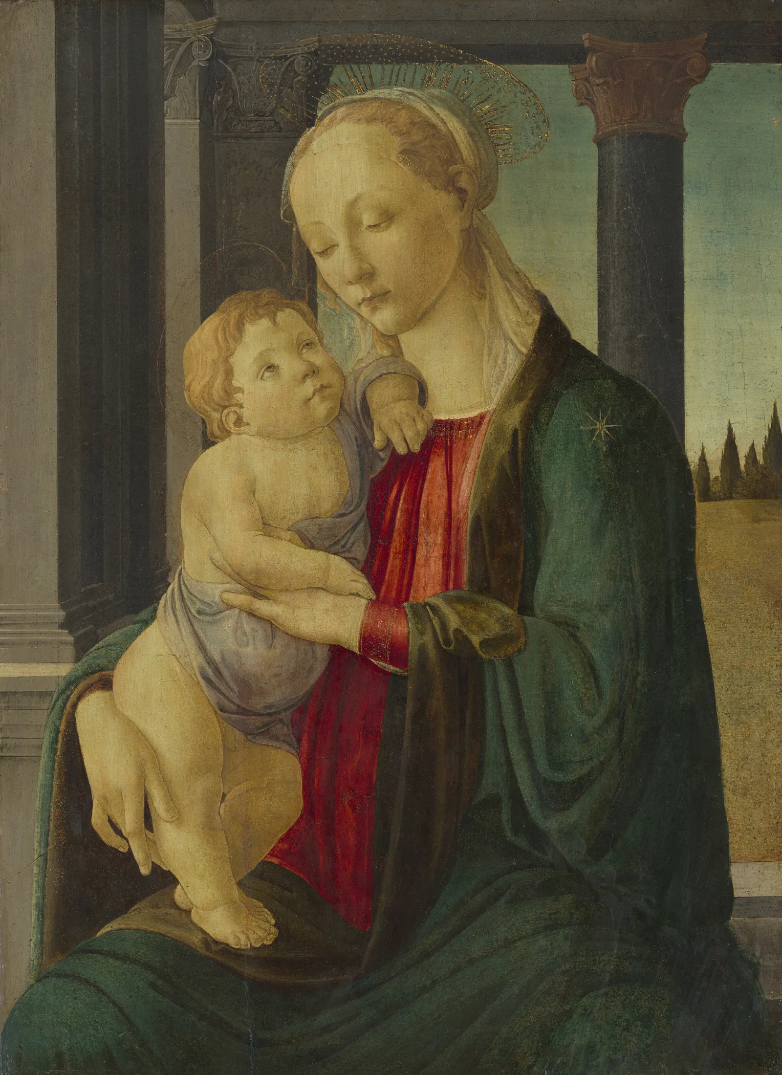 Madonna And Child 79 Wall Art by Sandro Botticelli - Canvas Print
