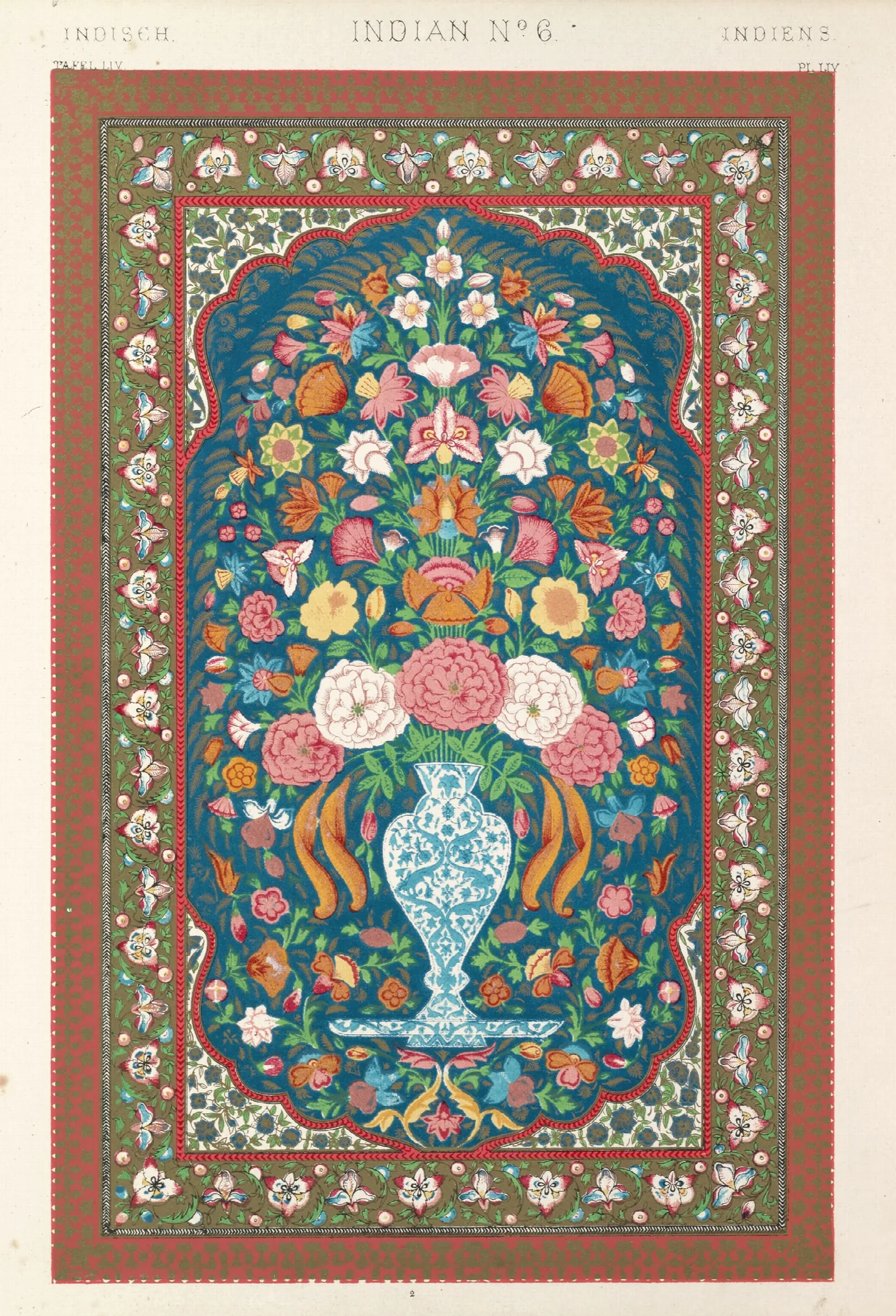 Indian No 6 Wall Art by Owen Jones - Canvas Print