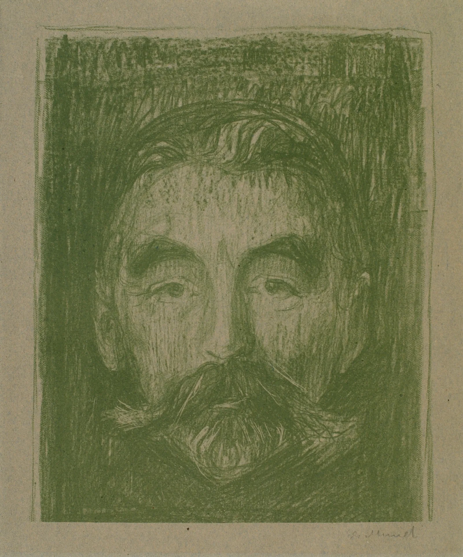 Stephane Mallarme 2 Wall Art by Edvard Munch - Canvas Print