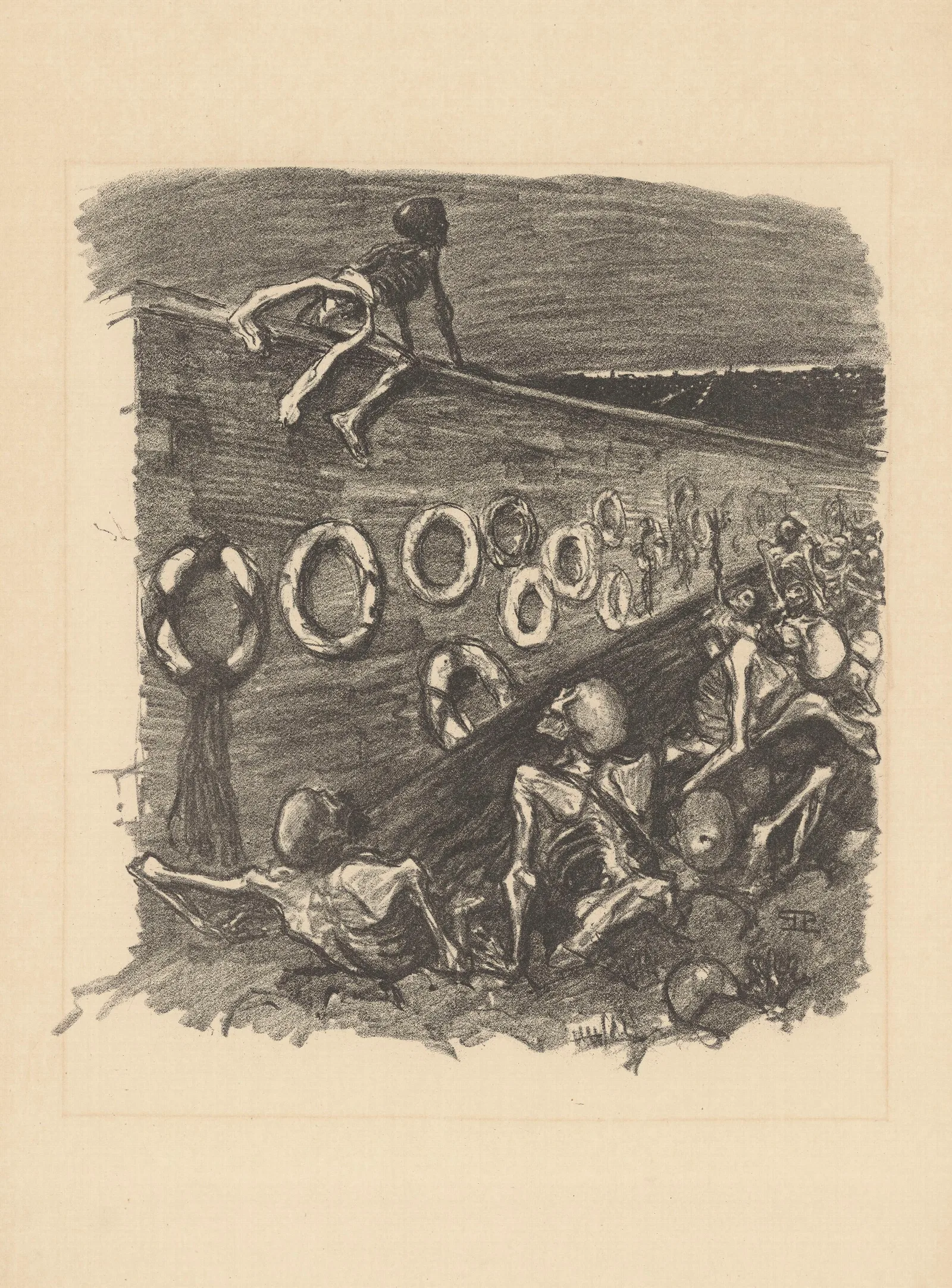 Au Mur Des Federes Wall Art by Théophile Alexandre Steinlen - Canvas Print