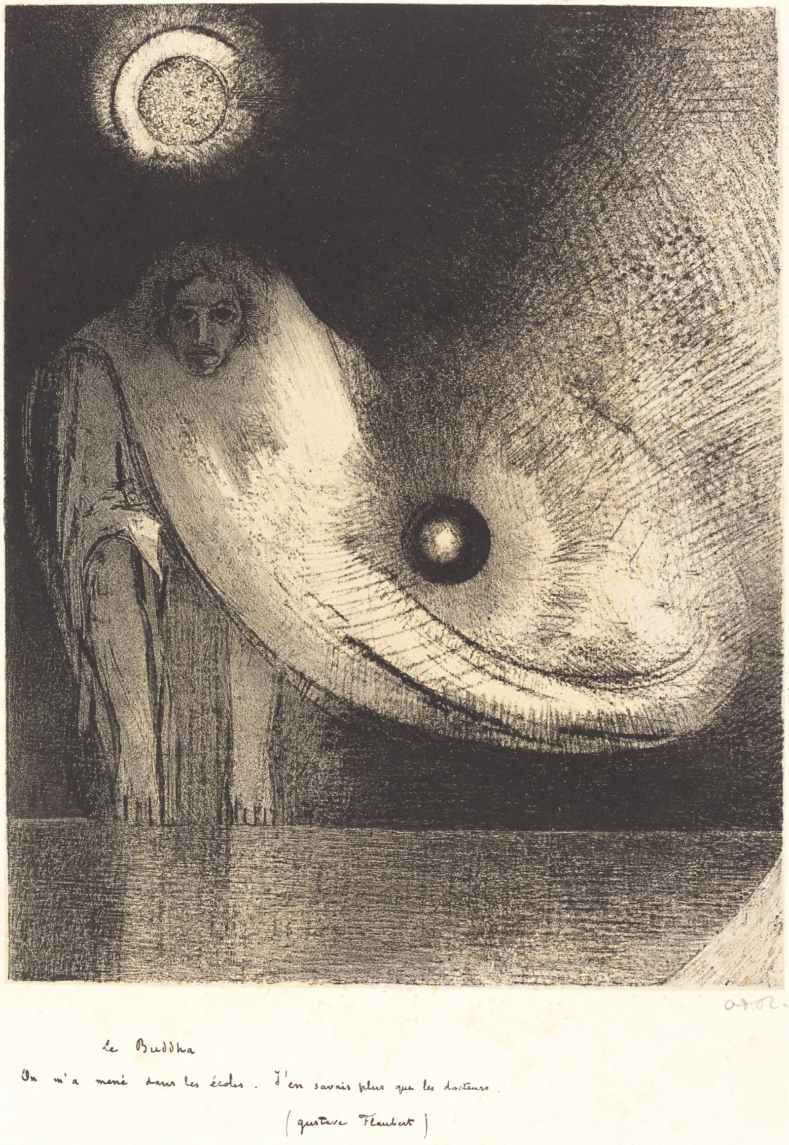 Le Buddha Wall Art by Odilon Redon - Canvas Print