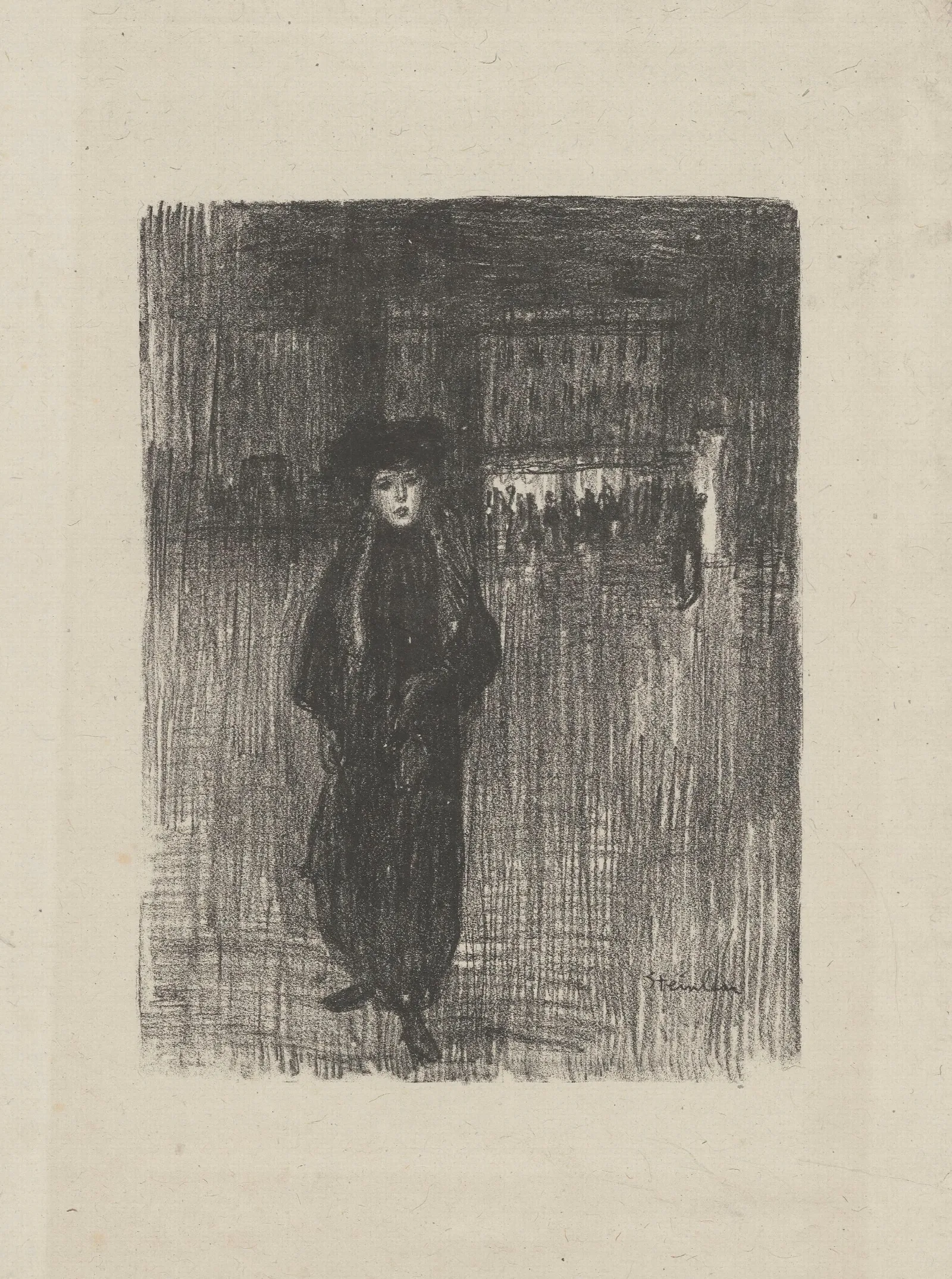 Apres Latelier Wall Art by Théophile Alexandre Steinlen - Canvas Print
