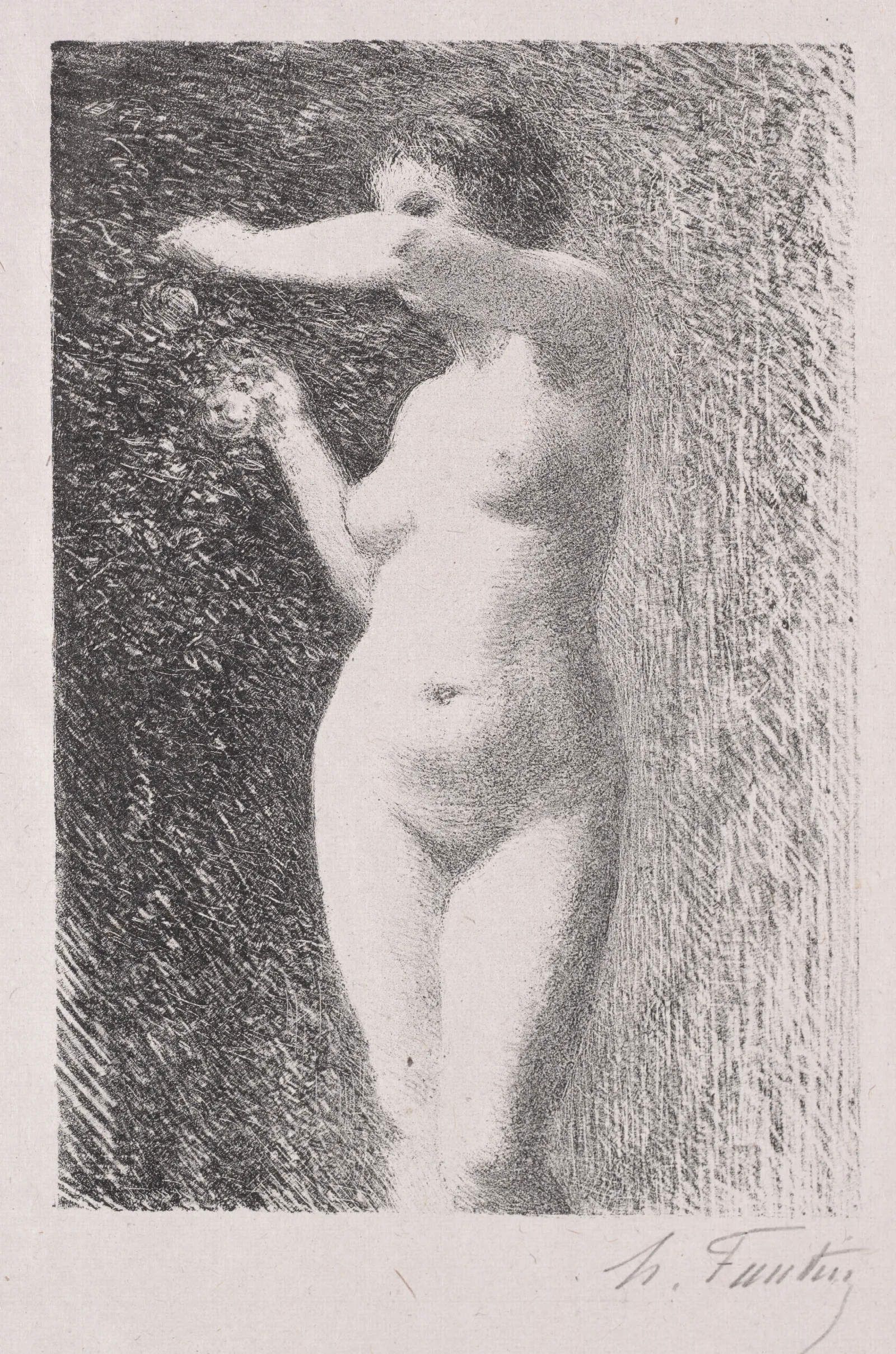 Study For Eve Wall Art by Henri Fantin-Latour - Canvas Print