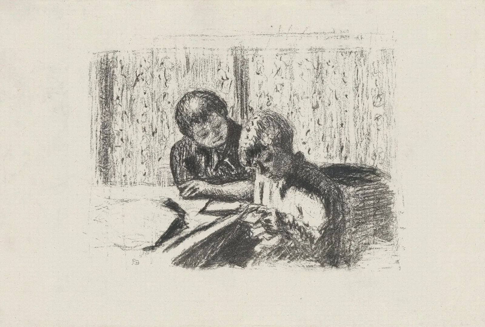 La Lettre 8 Wall Art by Pierre Bonnard - Canvas Print