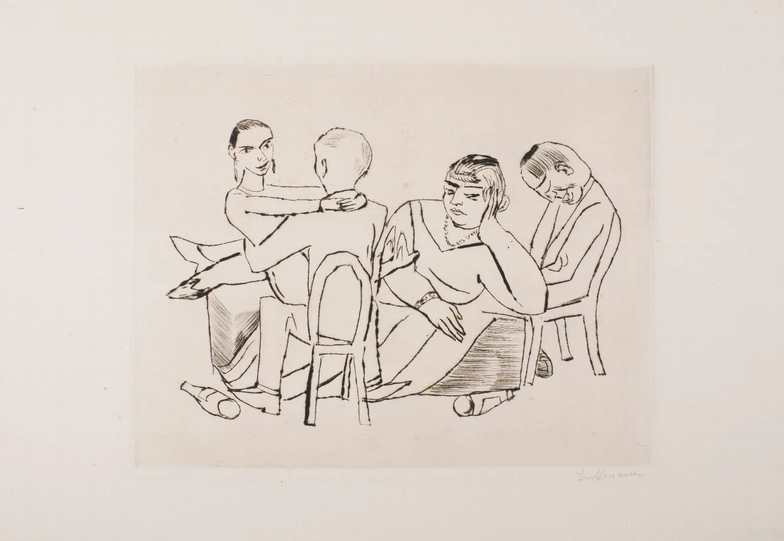 Carouse Wall Art by Max Beckmann - Canvas Print