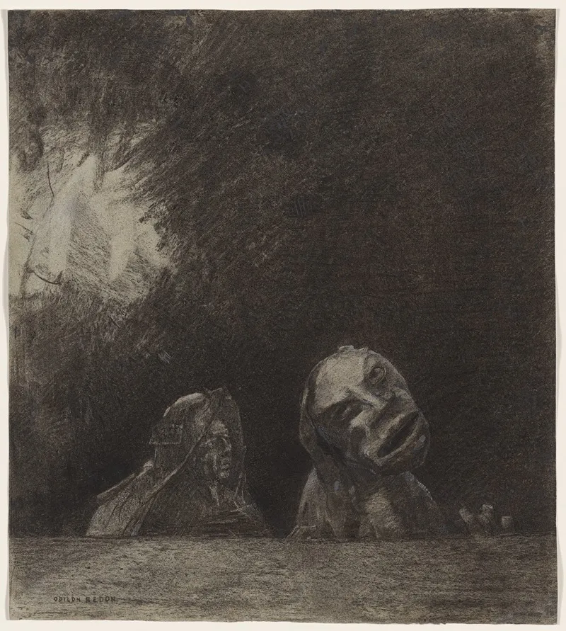 Quasimodo 3 Wall Art by Odilon Redon - Canvas Print