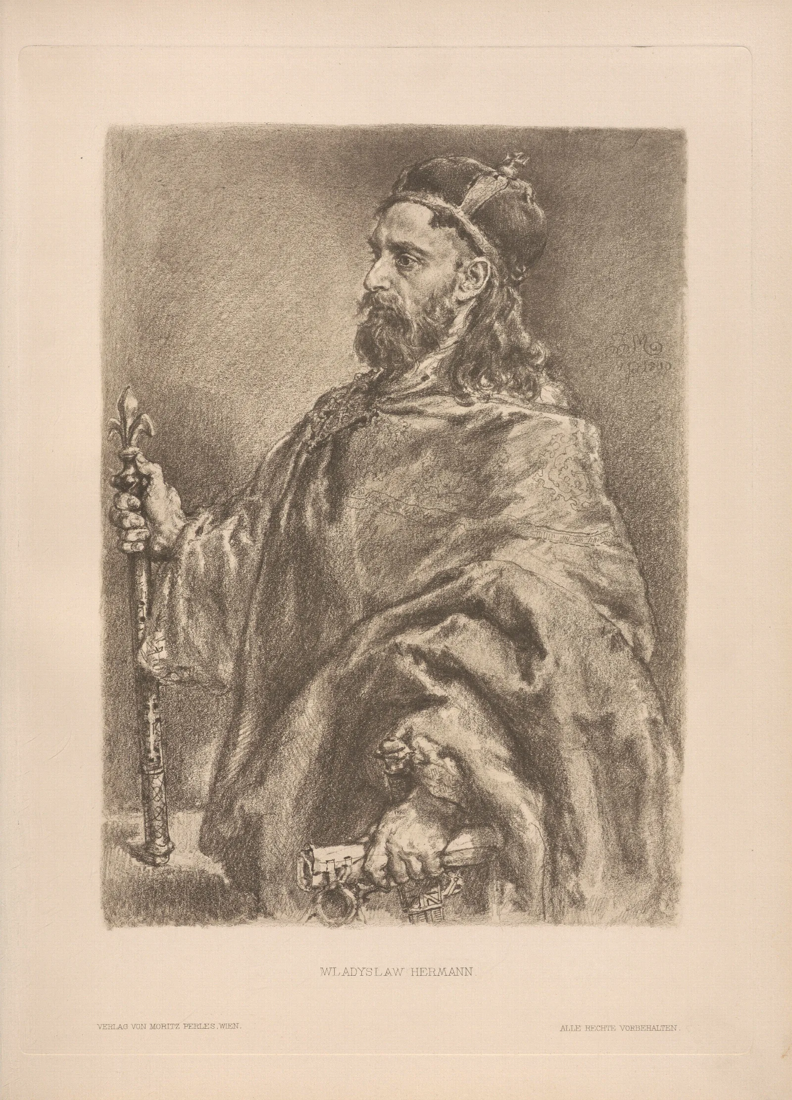 Wladyslaw Herman Wall Art by Jan Matejko - Canvas Print