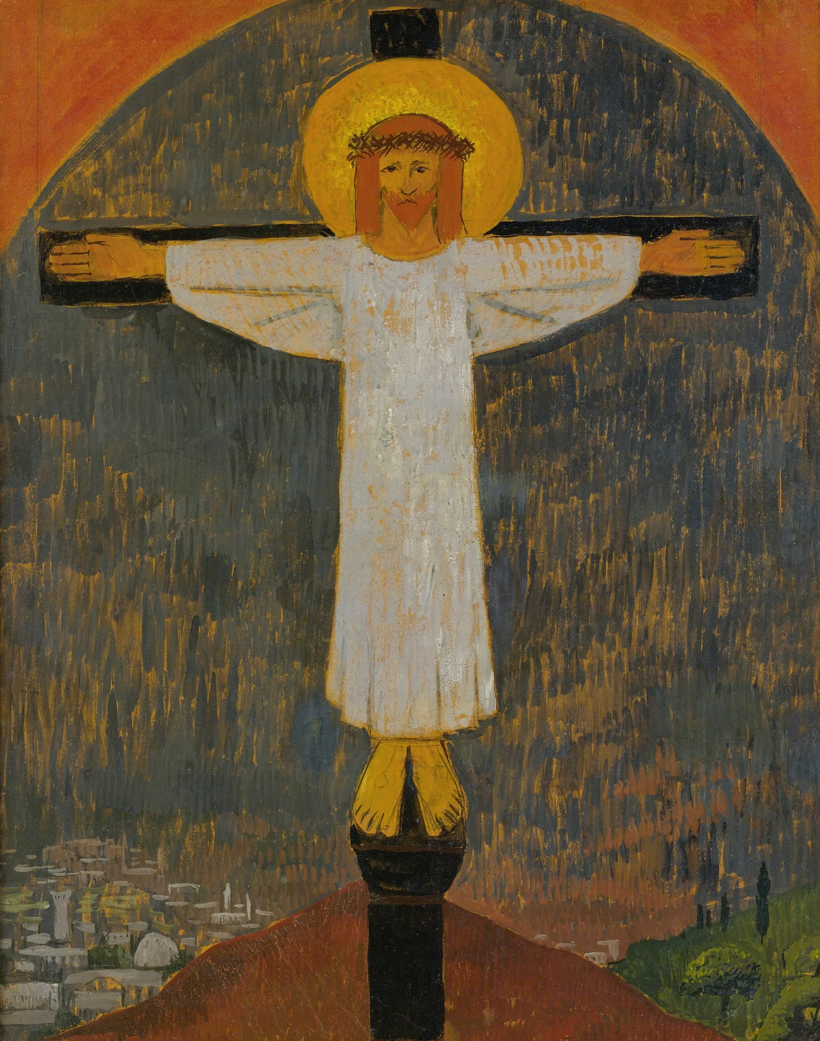 Le Christ Blanc Wall Art by Paul Sérusier - Canvas Print
