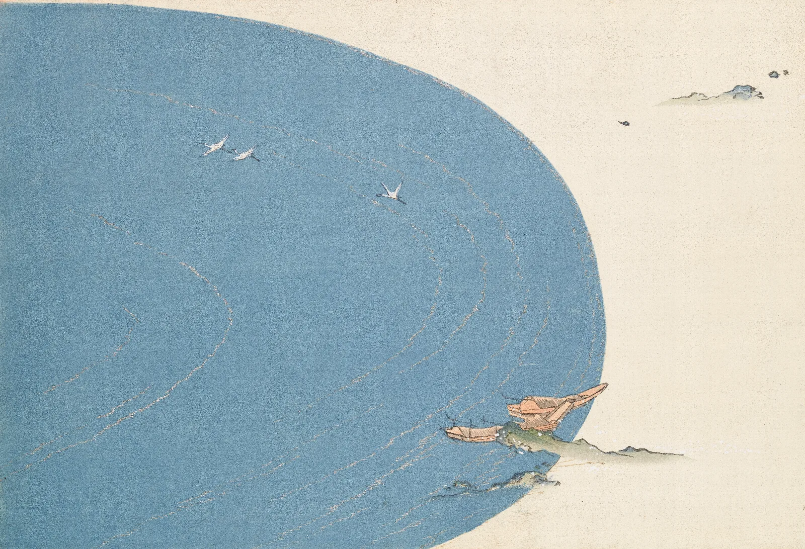 A Thousand Grasses Pl 15 Wall Art by Kamisaka Sekka - Canvas Print