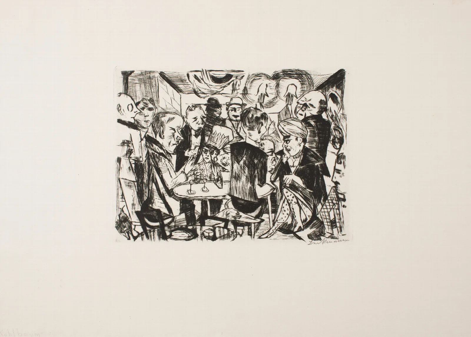 Kahlbaum 2 Wall Art by Max Beckmann - Canvas Print