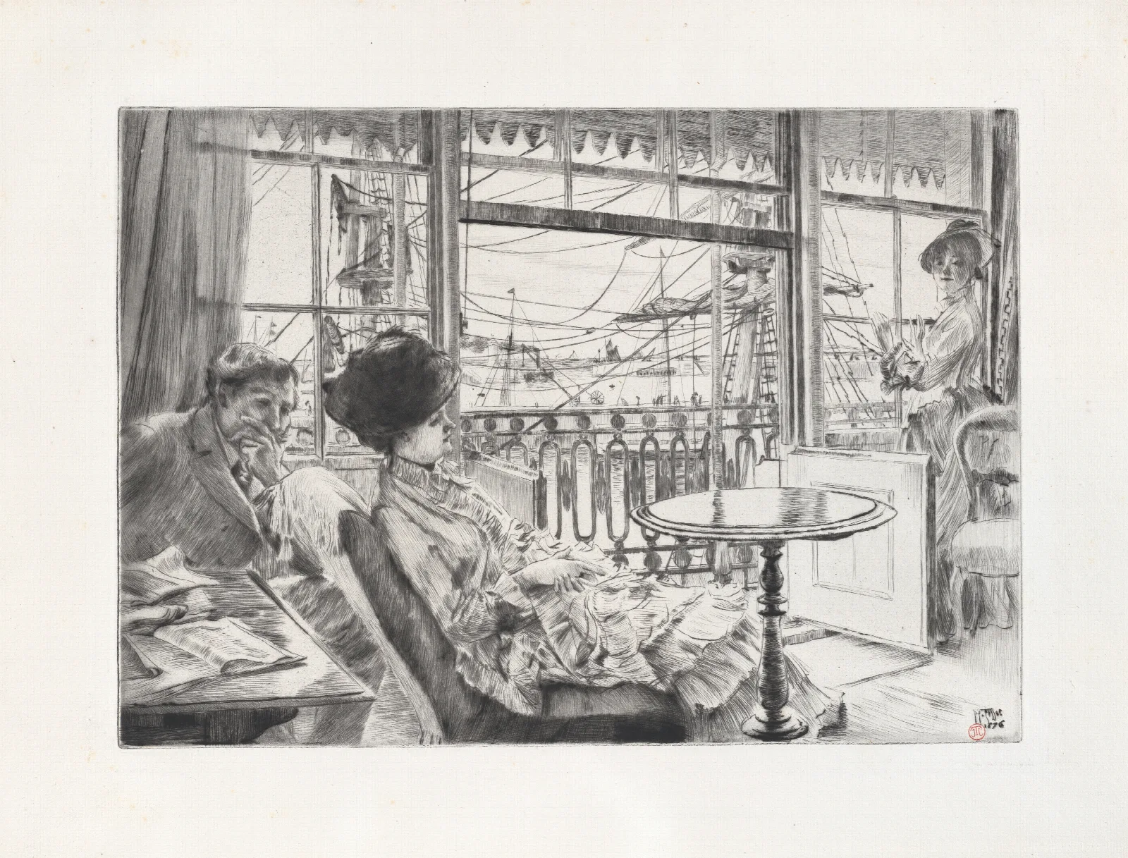 Ramsgate 3 Wall Art by James Tissot - Canvas Print
