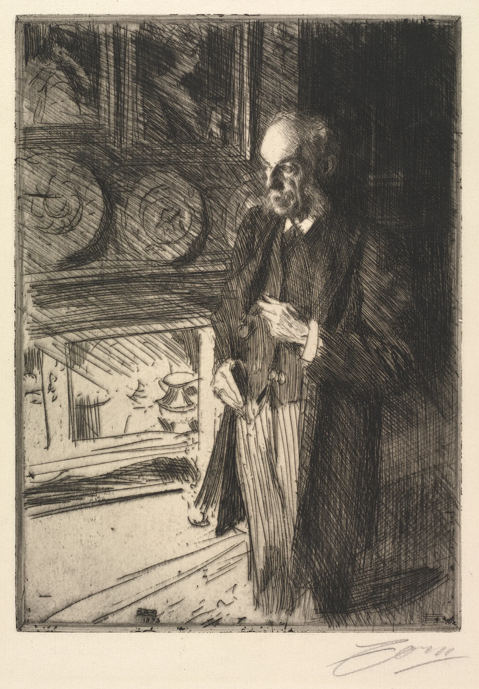 Herny Marquand Wall Art by Anders Zorn - Canvas Print