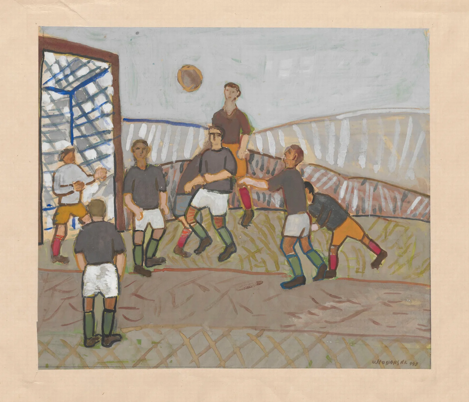 Temat Sportowy 3 Wall Art by Marek Włodarski - Canvas Print
