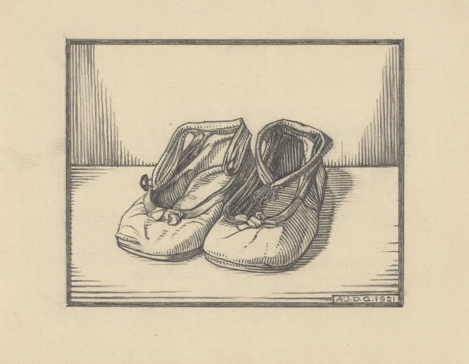 Pair Of Shoes 3 Wall Art by Julie de Graag - Canvas Print