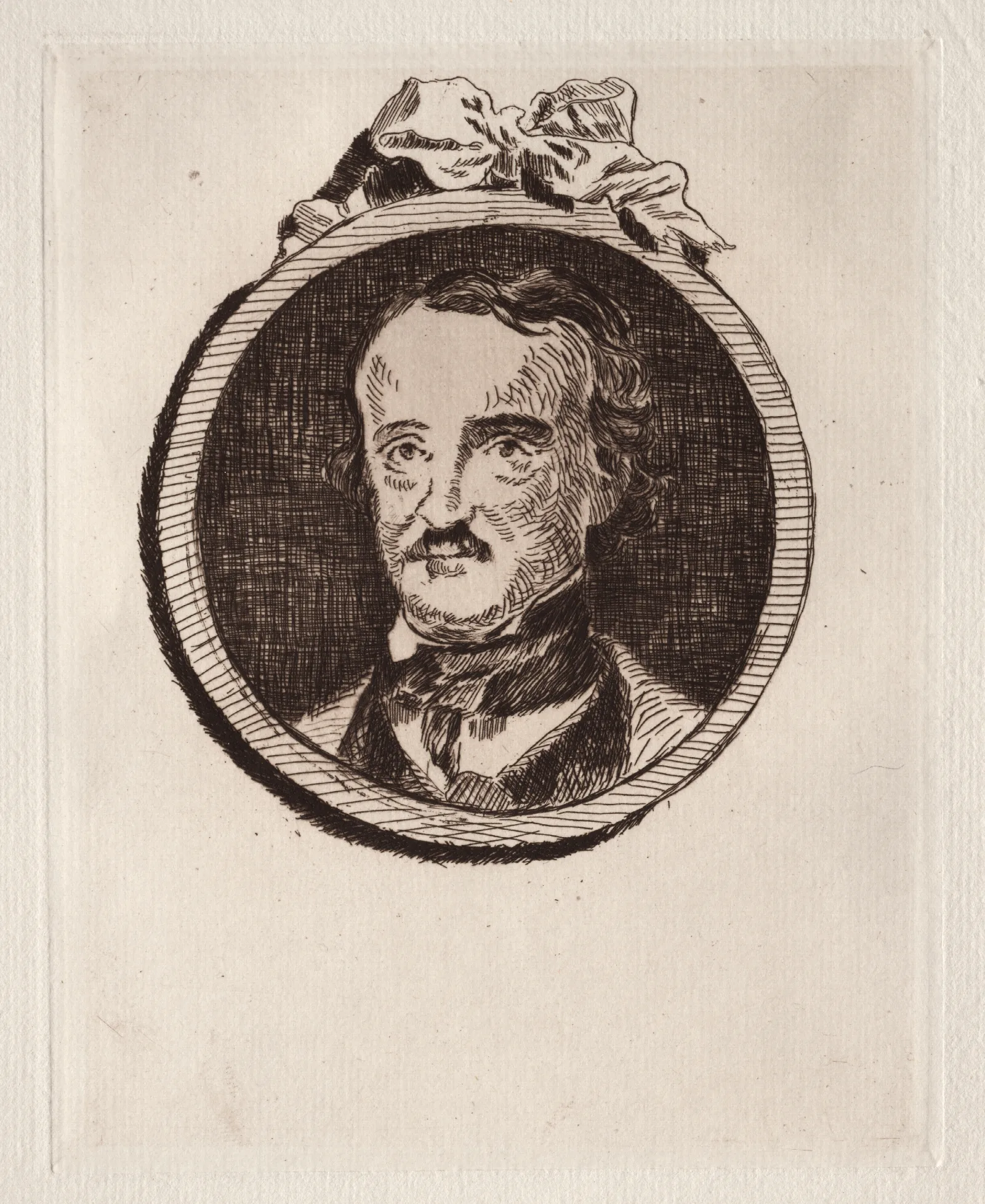 Edgar Allan Poe Wall Art by Édouard Manet - Canvas Print