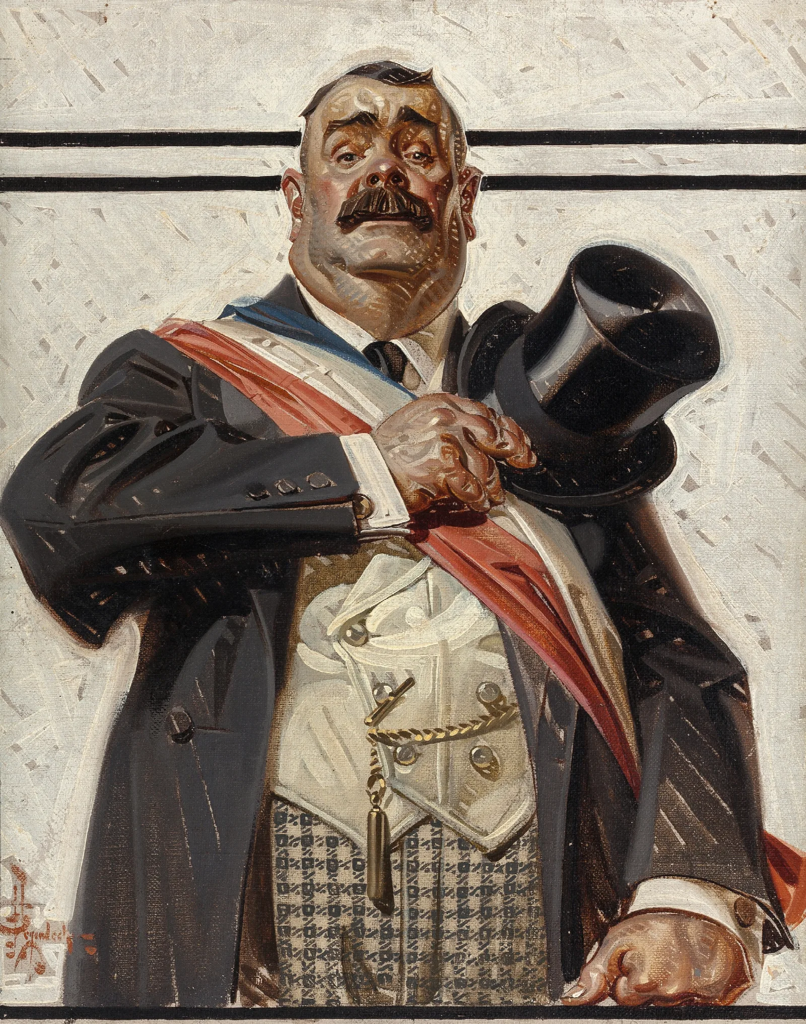 The Candidate Wall Art by Joseph Christian Leyendecker - Canvas Print