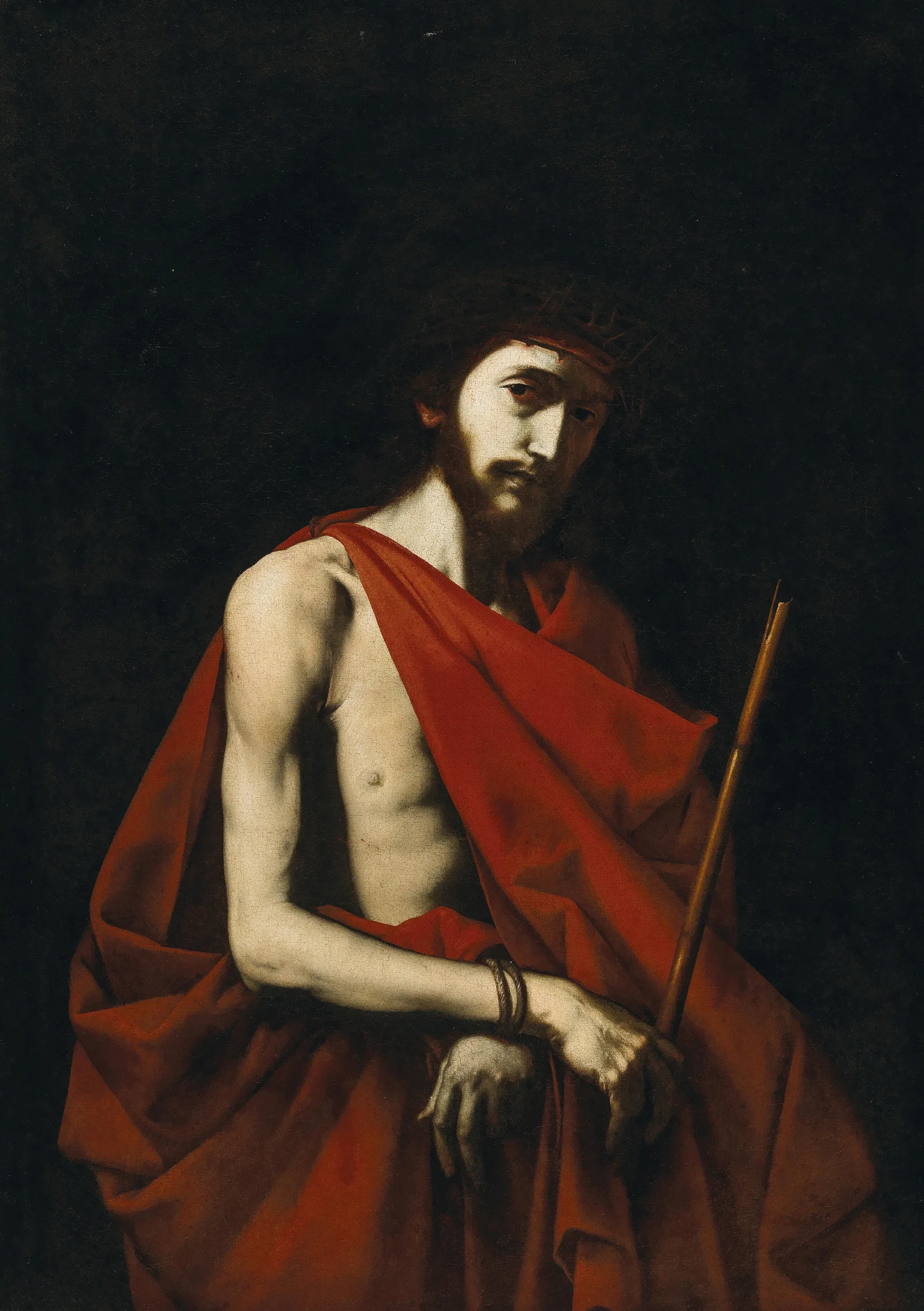 Ecce Homo 51 Wall Art by Jusepe de Ribera - Canvas Print