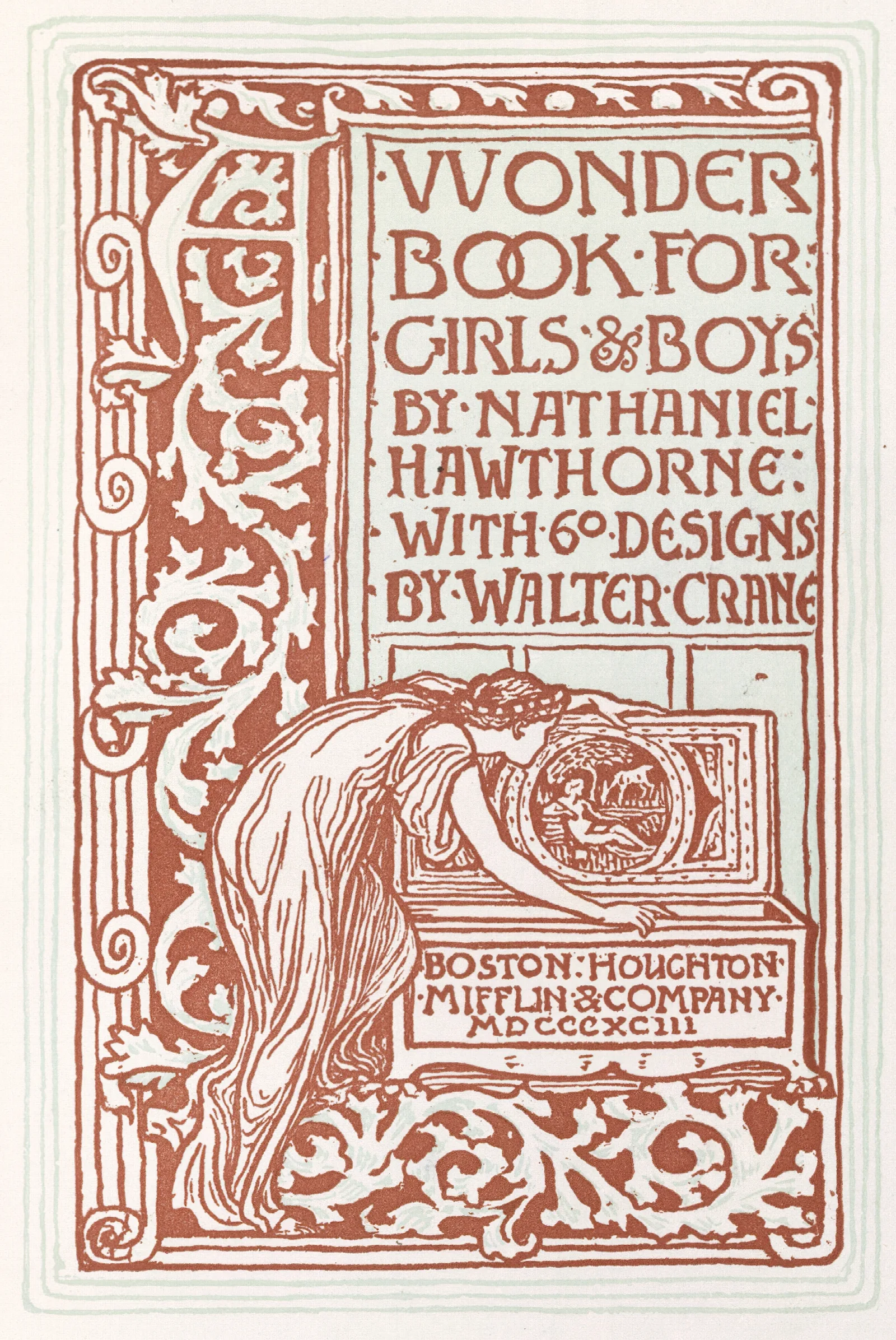 Cover 2 Wall Art by Walter Crane - Canvas Print