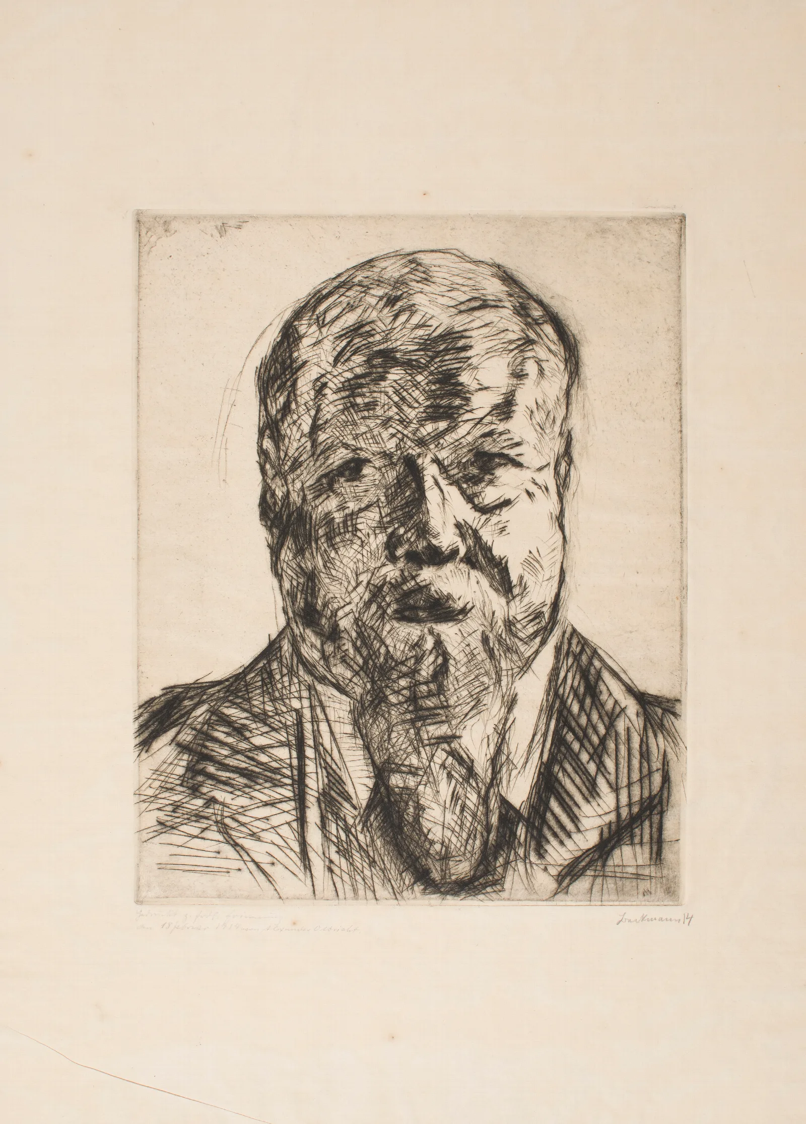 Councilor Robert Wall Art by Max Beckmann - Canvas Print