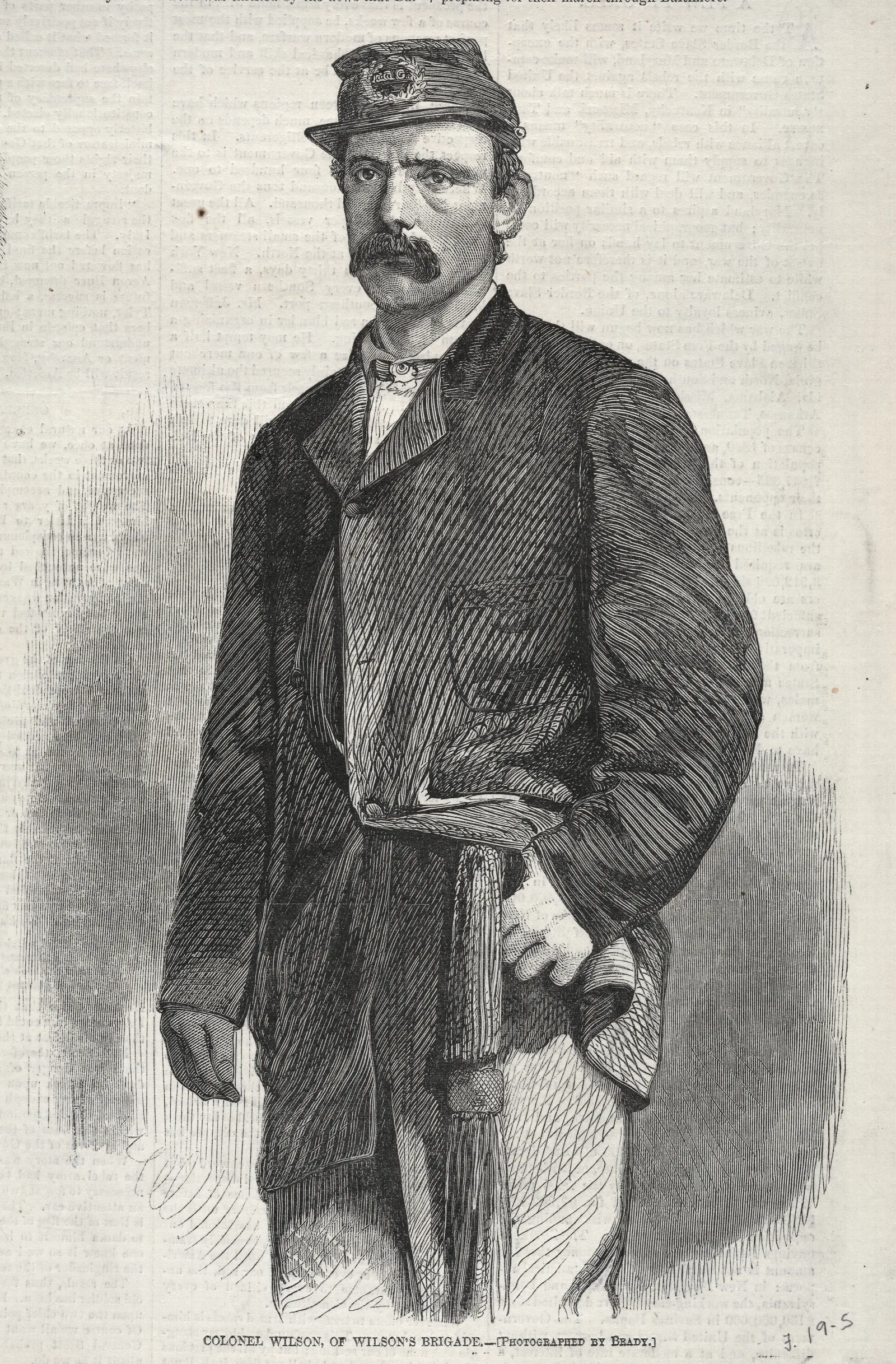 Colonel Wilson Of Wilsons Brigade Wall Art by Winslow Homer - Canvas Print