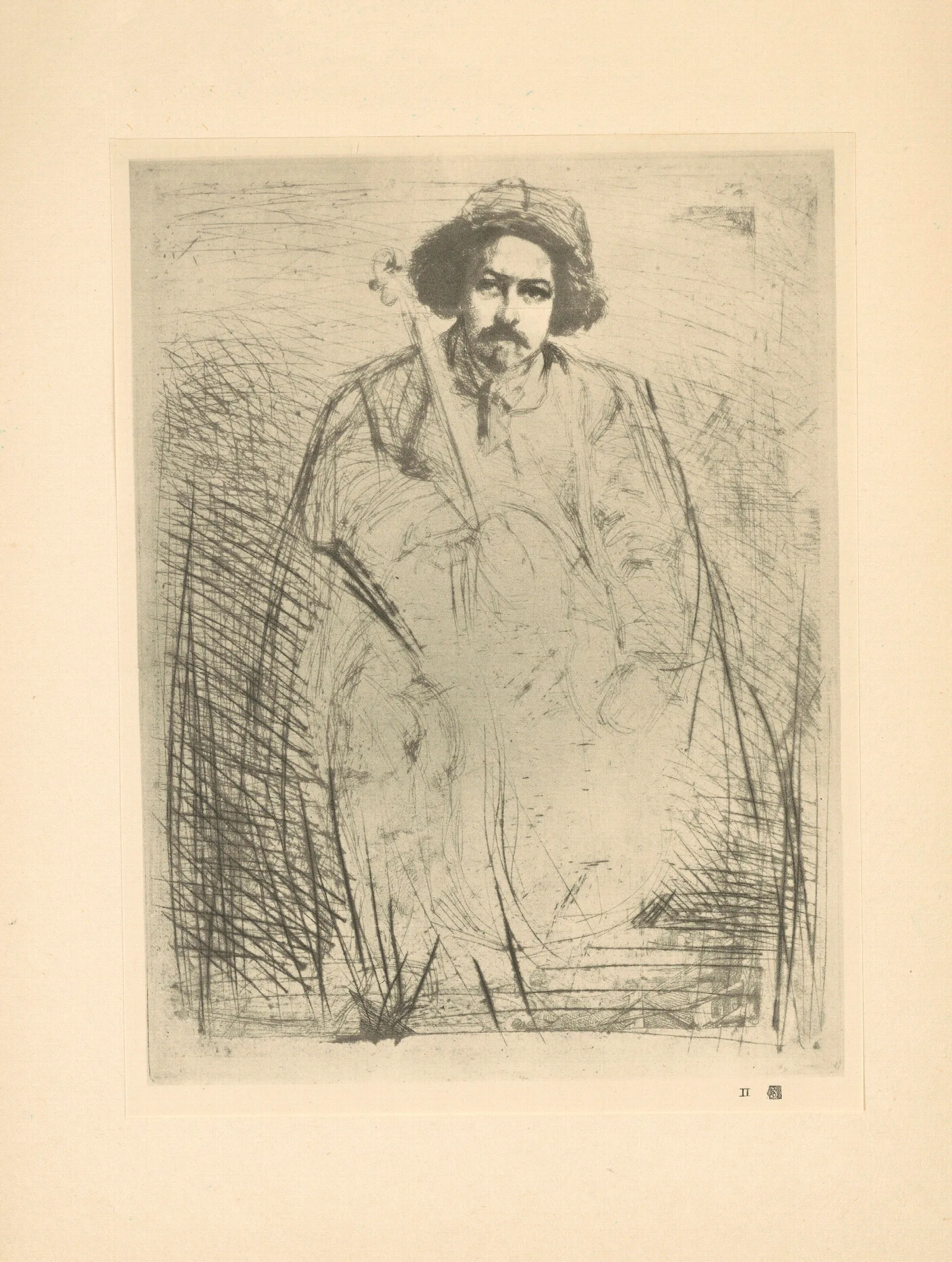Becquet 2 Wall Art by James Abbott McNeill Whistler - Canvas Print